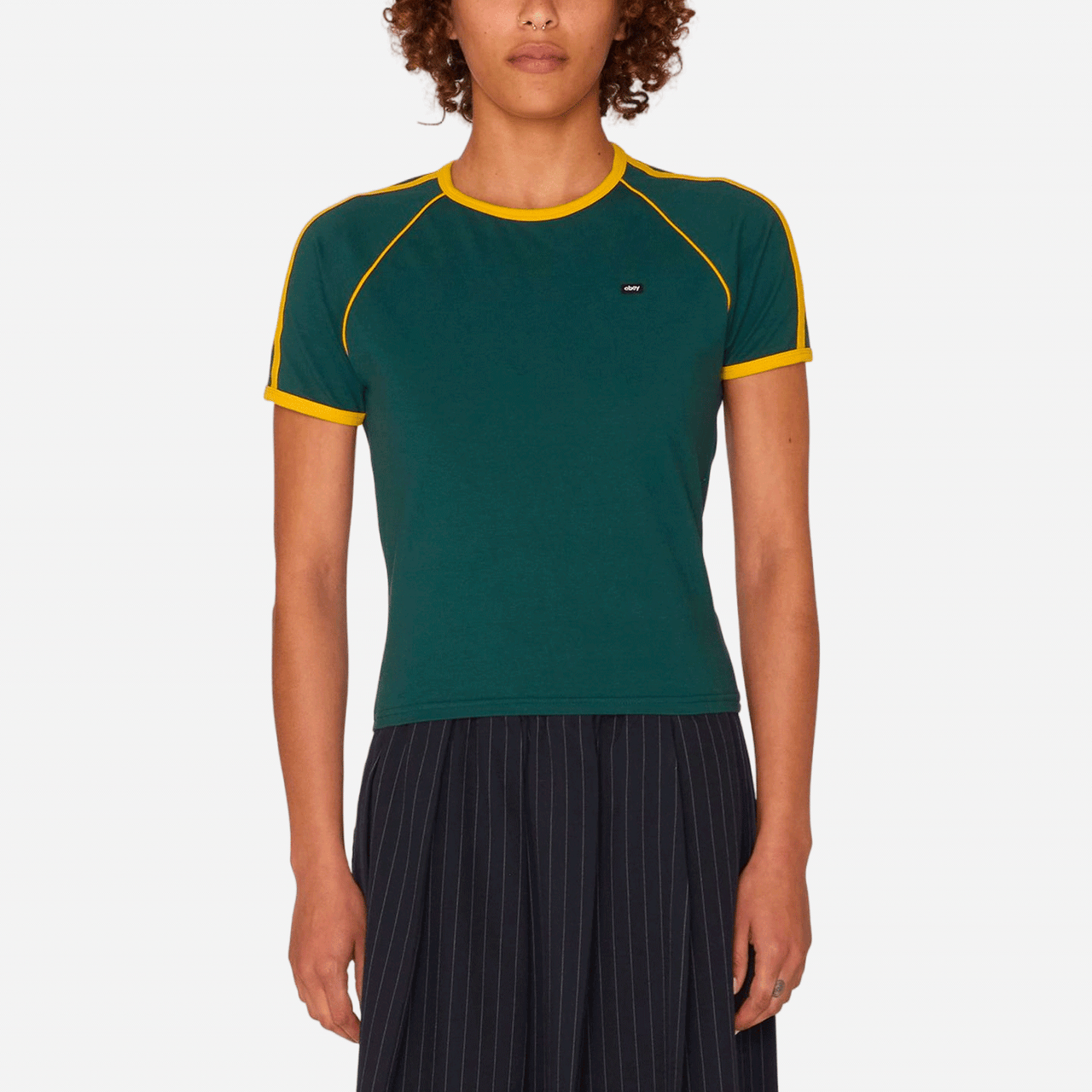 Obey Diversion Raglan Tee - Forest