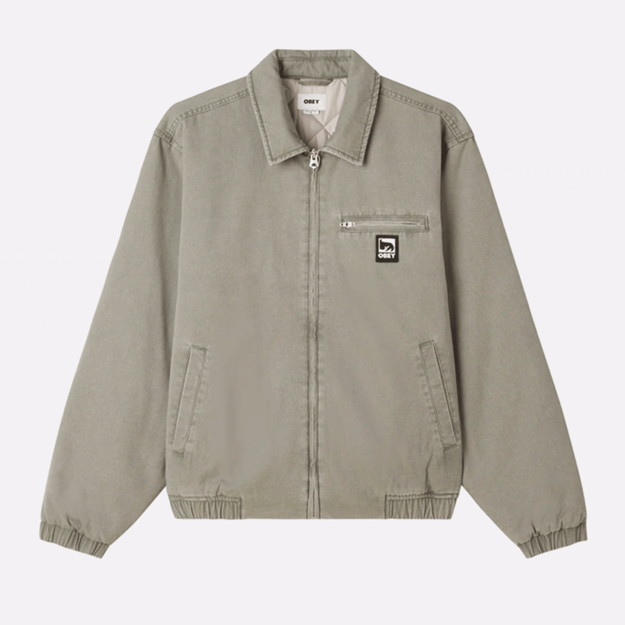 Obey Division Blouson Jacket - Thyme