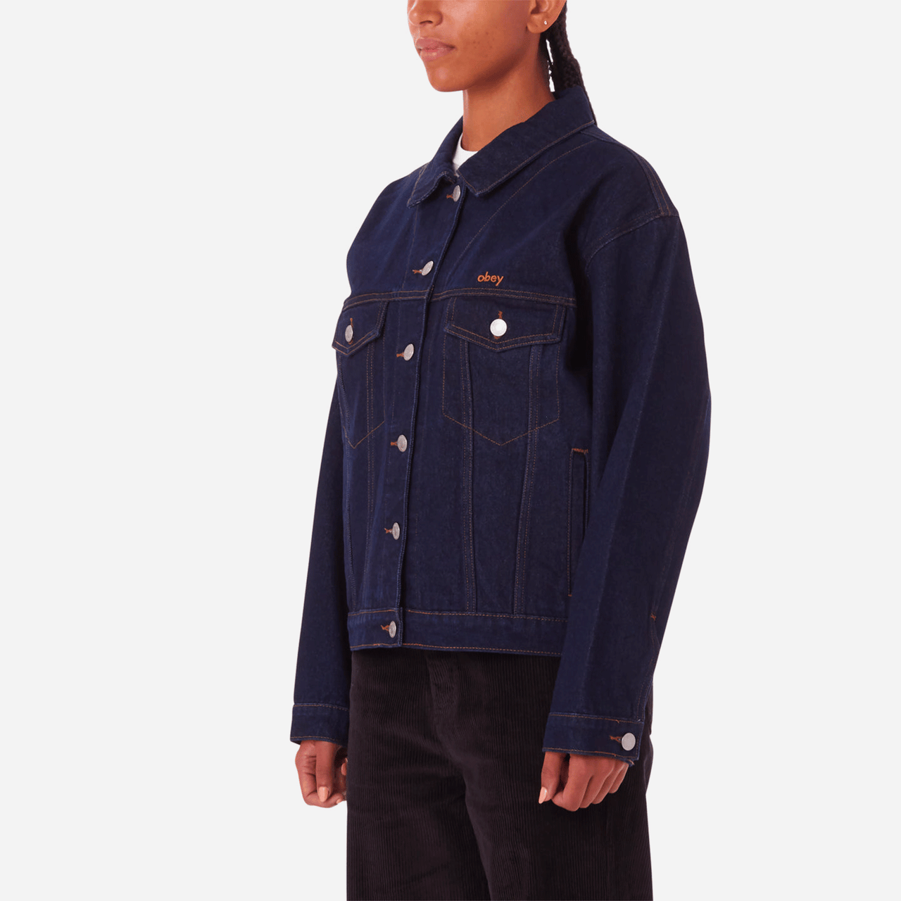 Obey Juniper Oversized Trucker - Rinse