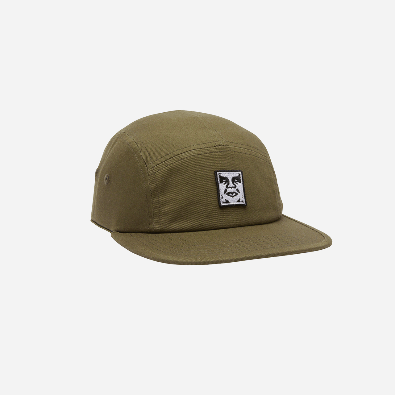 Obey Icon Patch Twill Camp Hat - Olive