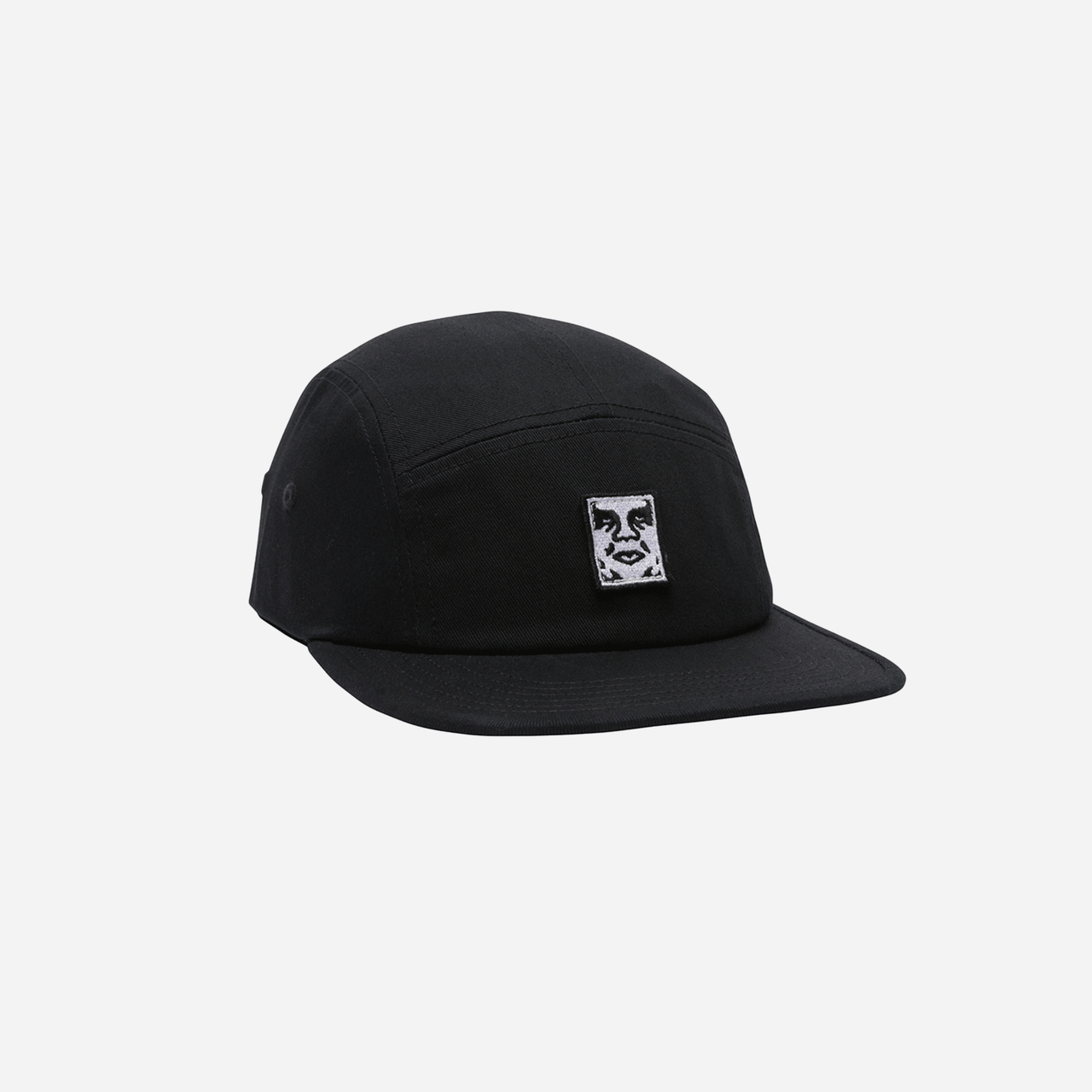 Obey Icon Patch Twill Camp Hat - Black