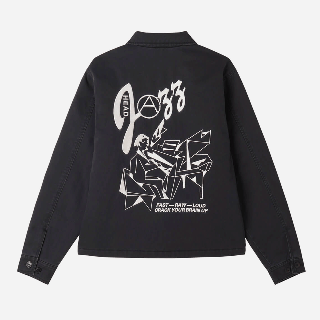 Obey Head Jazz Zip Up Jacket