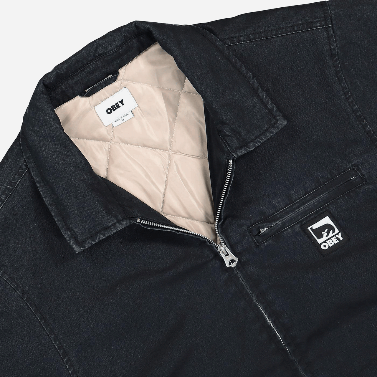 Obey Division Blouson Jacket - Black