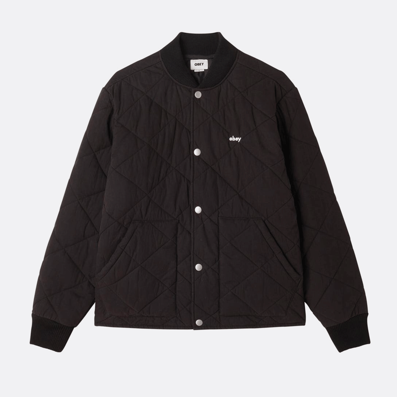 Obey Devon Jacket - Digital Black