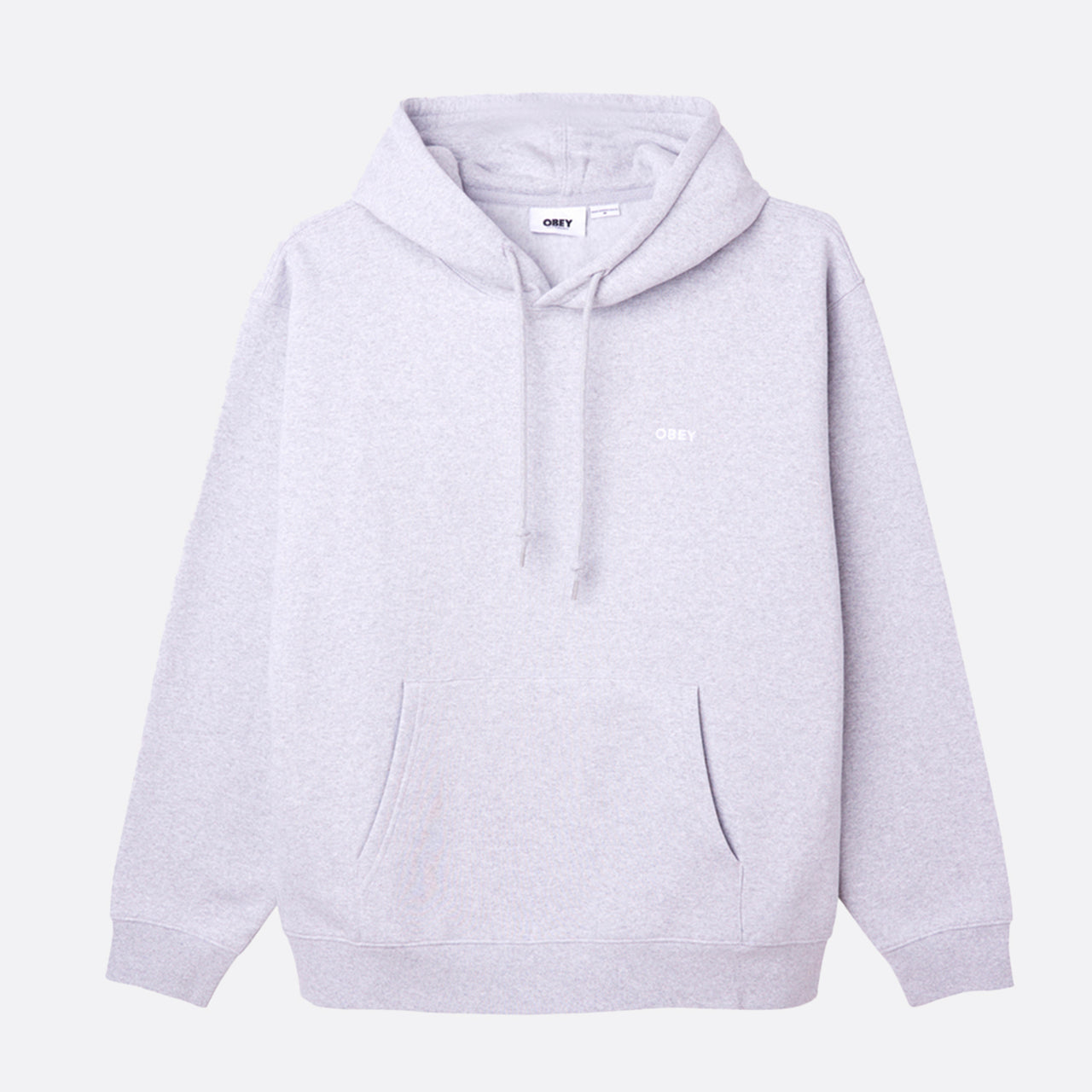 Obey Est. Works Bold II Pullover Hood - Ash Grey