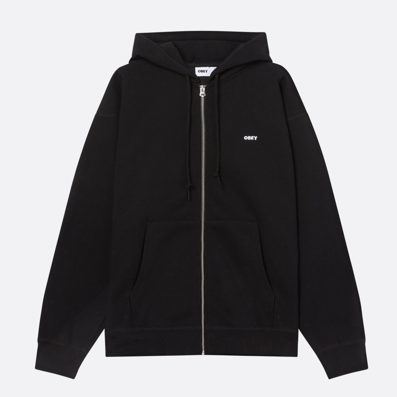 Obey Est. Works Bold Zip Hood - Black