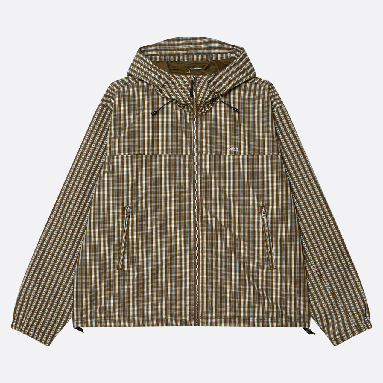 Obey Vista Jacket - Plaid Multi