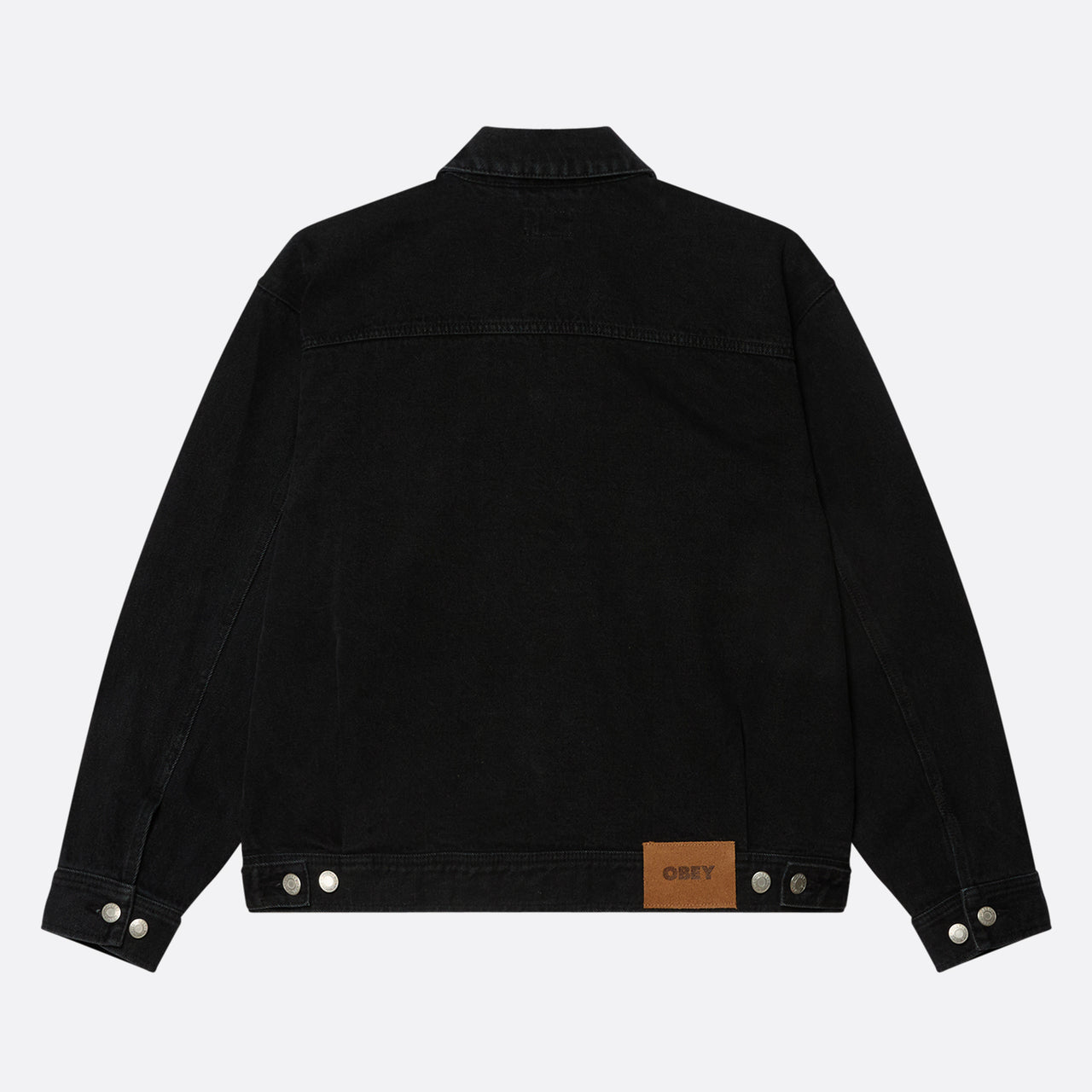 Obey Opena Jacket - Faded Black