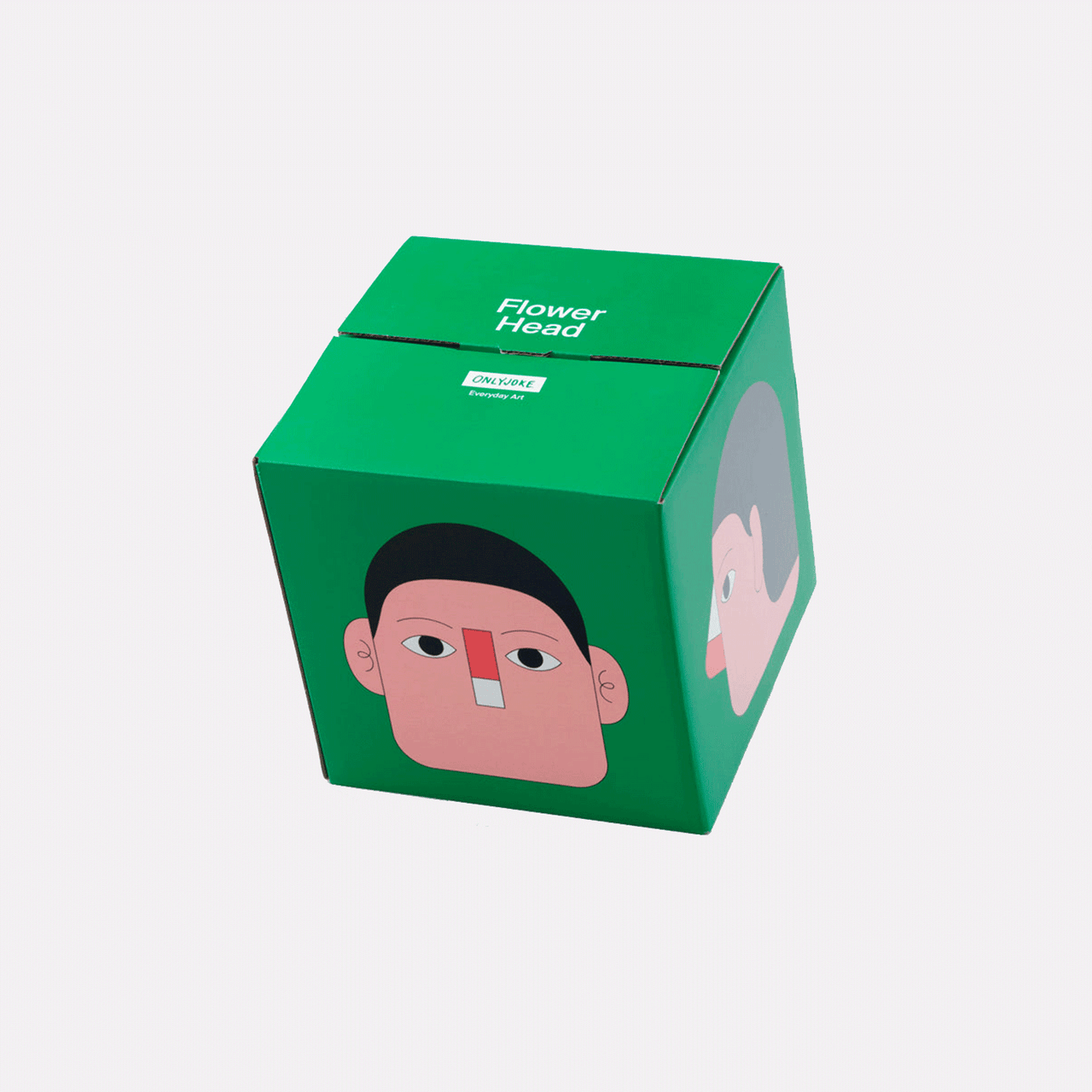 Only Joke Flower Head - White