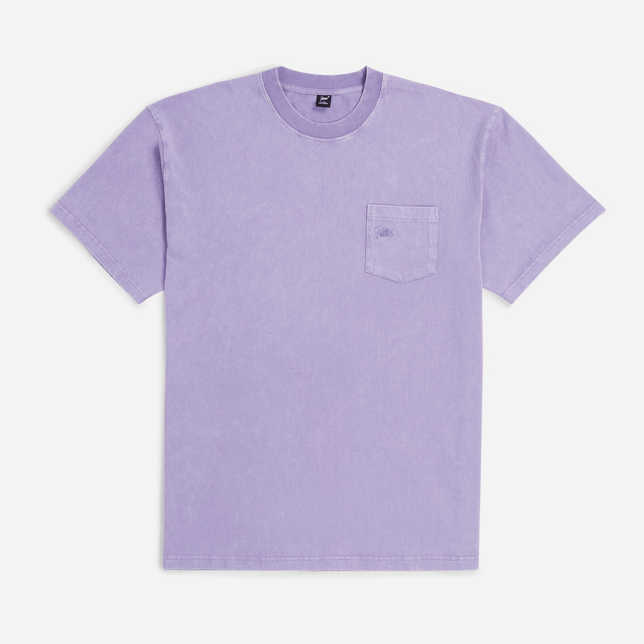 Patta Basic Washed Pocket T-Shirt - Paisley Purple