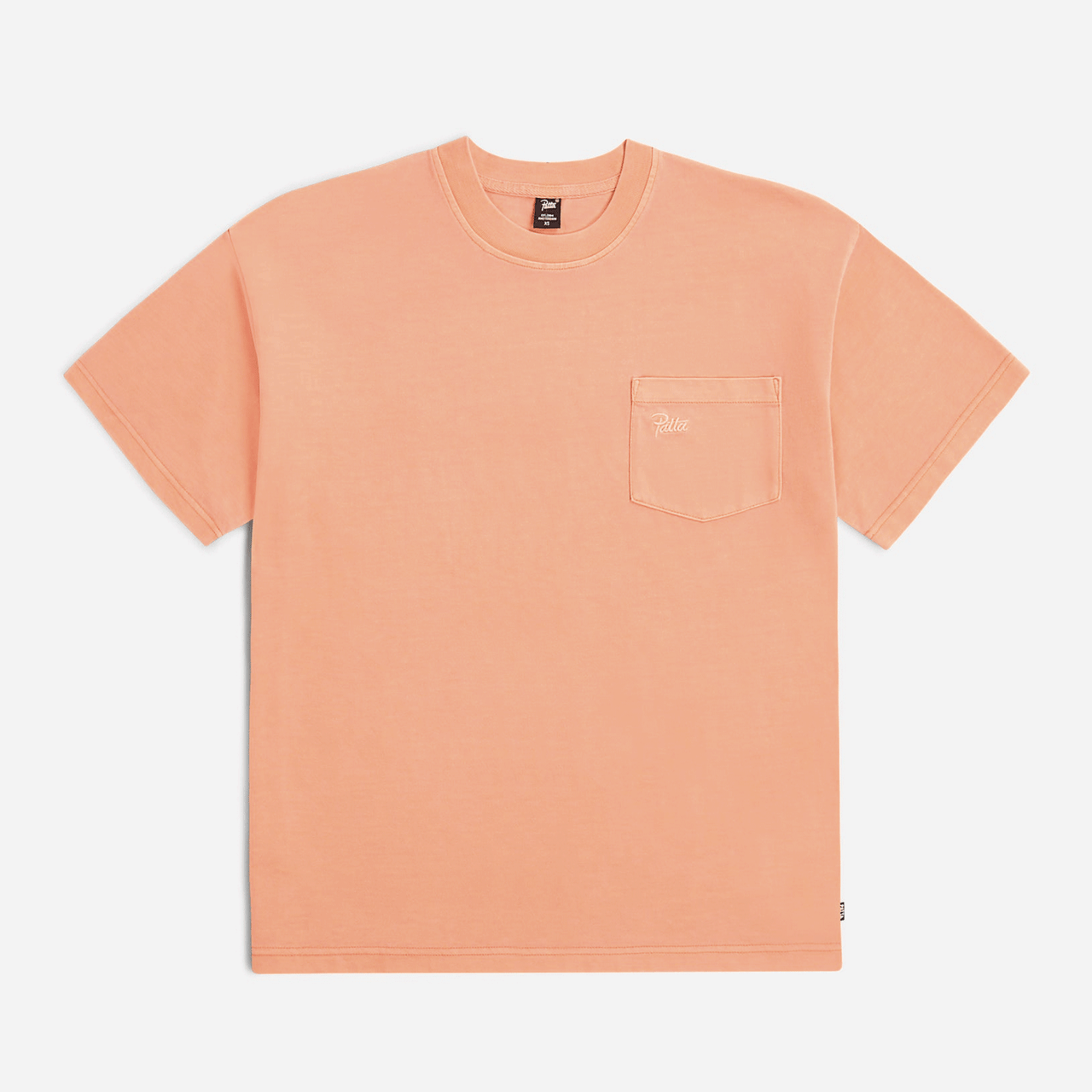 Patta Basic Washed Pocket T-Shirt - Melon