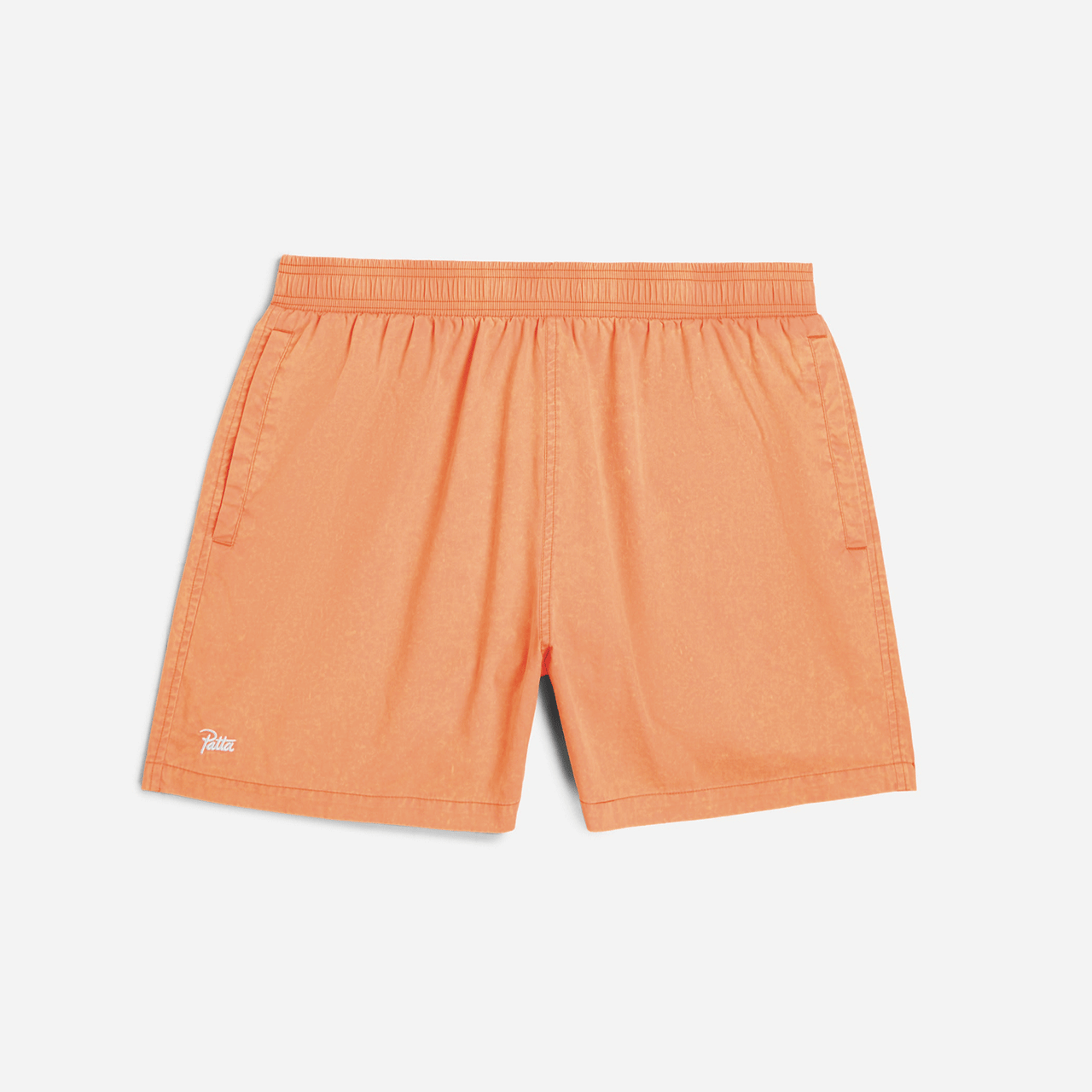 Patta Basic Acid Wash Swim Shorts - Melon