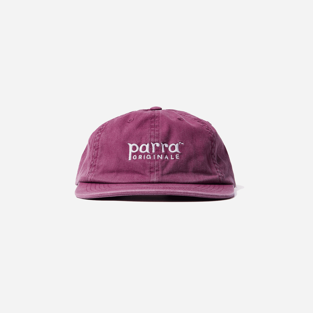By Parra Originale 6 Panel Hat - Washed Magenta