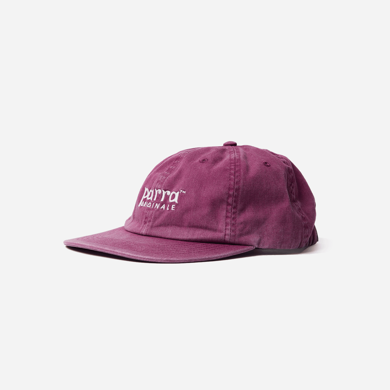 By Parra Originale 6 Panel Hat - Washed Magenta