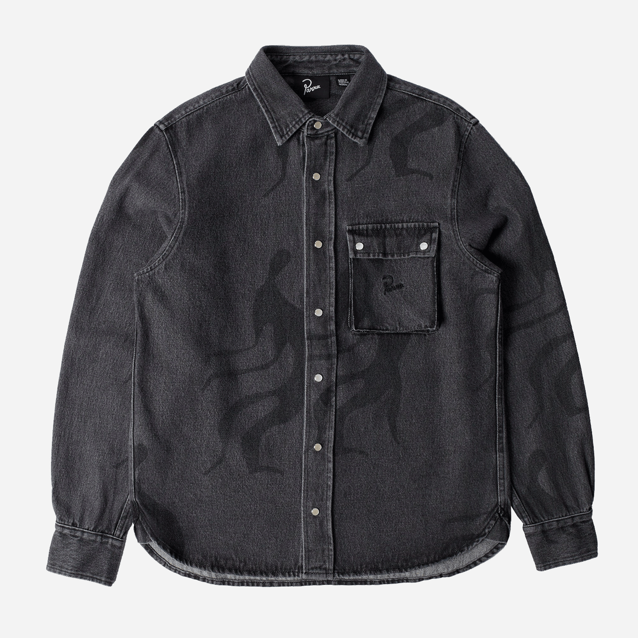 By Parra The Stalkers Shirt - Washed Grey
