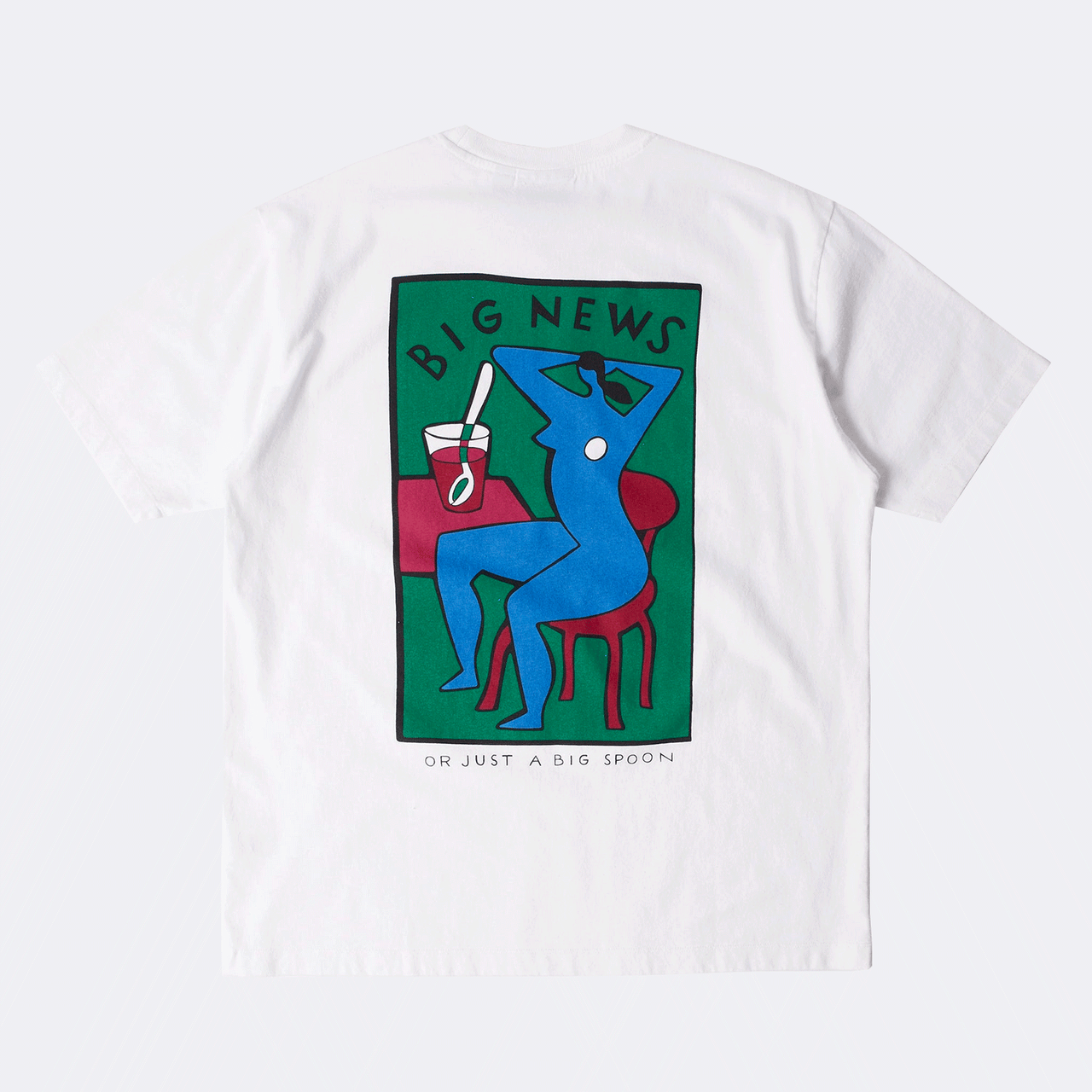 By Parra Big News T-Shirt - White