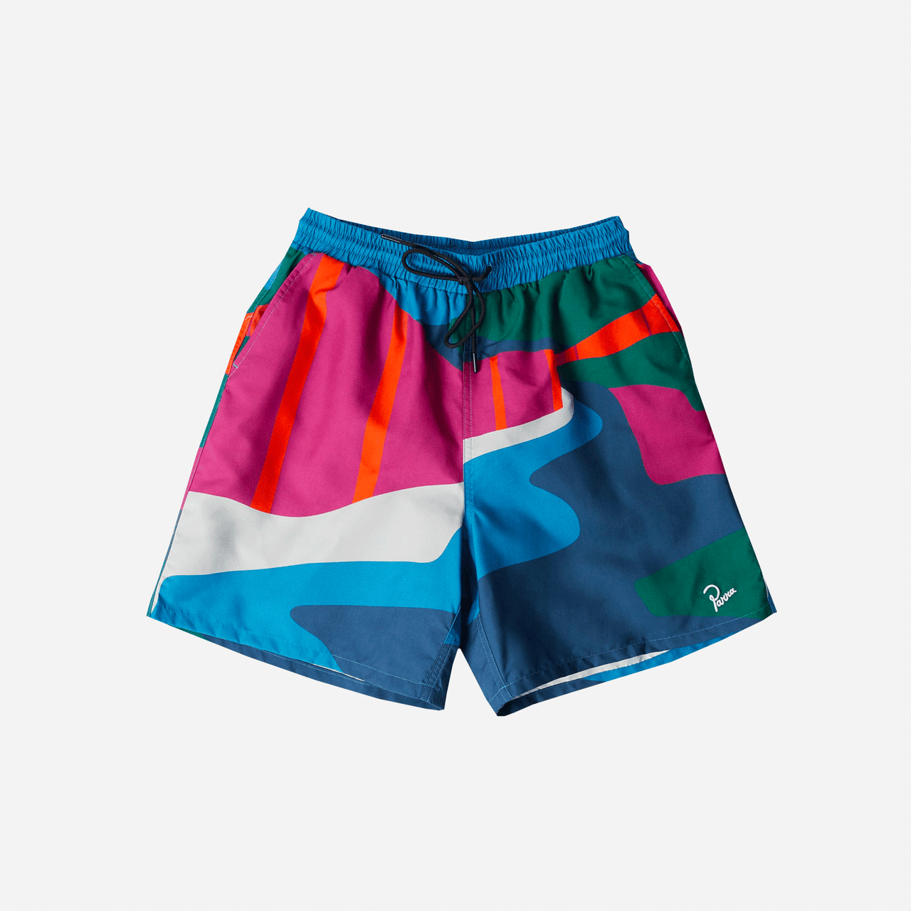 By Parra The Festival Fence Swim Shorts