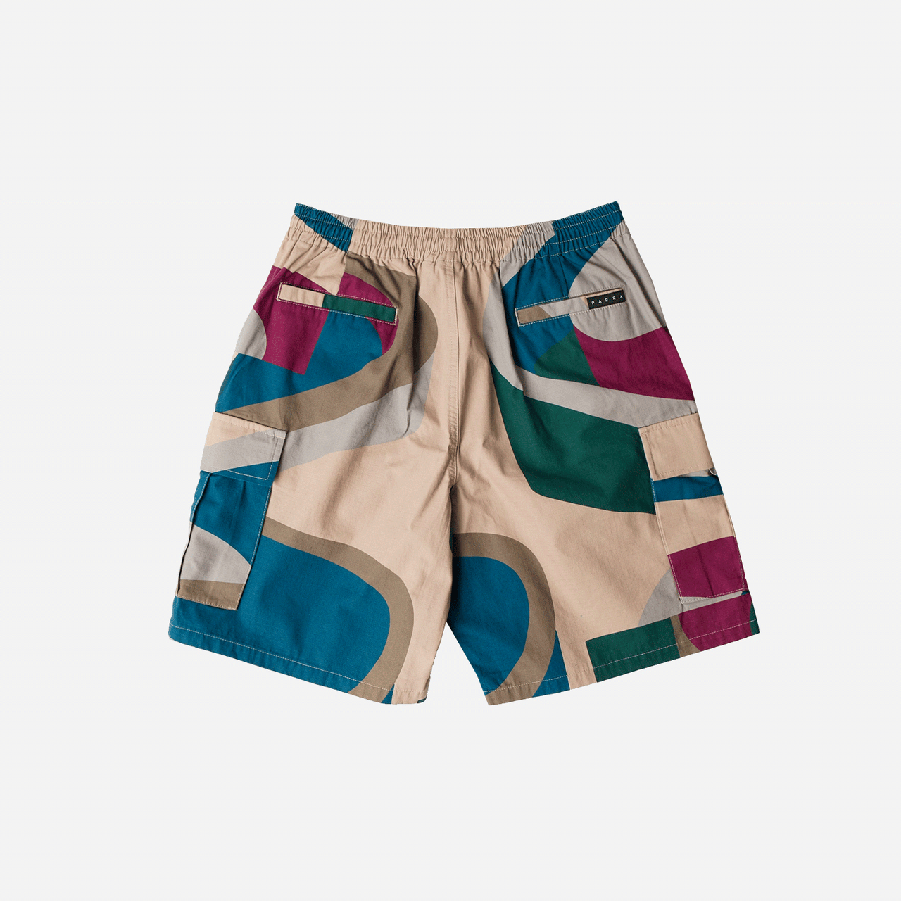 By Parra The Wall Camo Shorts