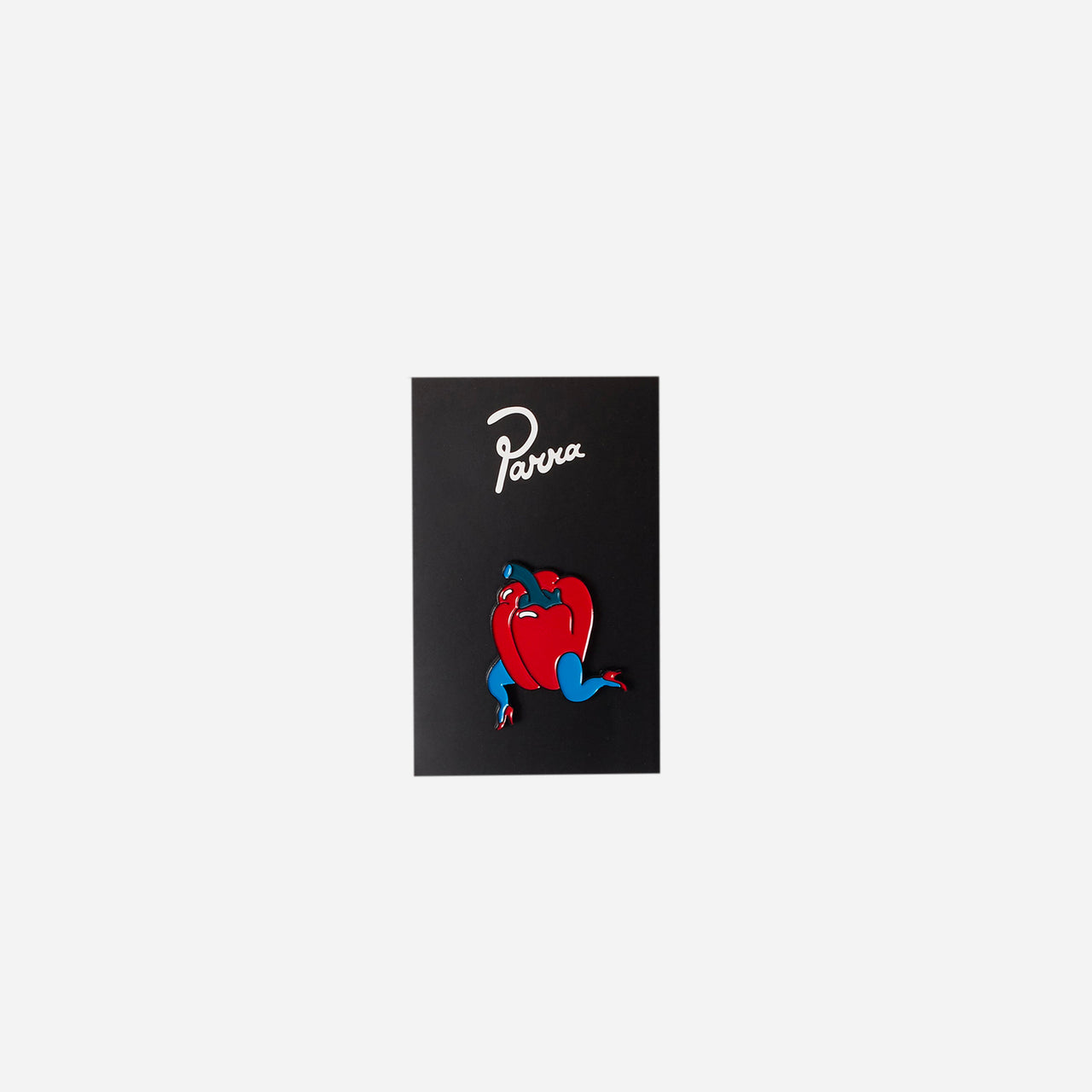 By Parra Bell Pepper Enamel Pin - Red