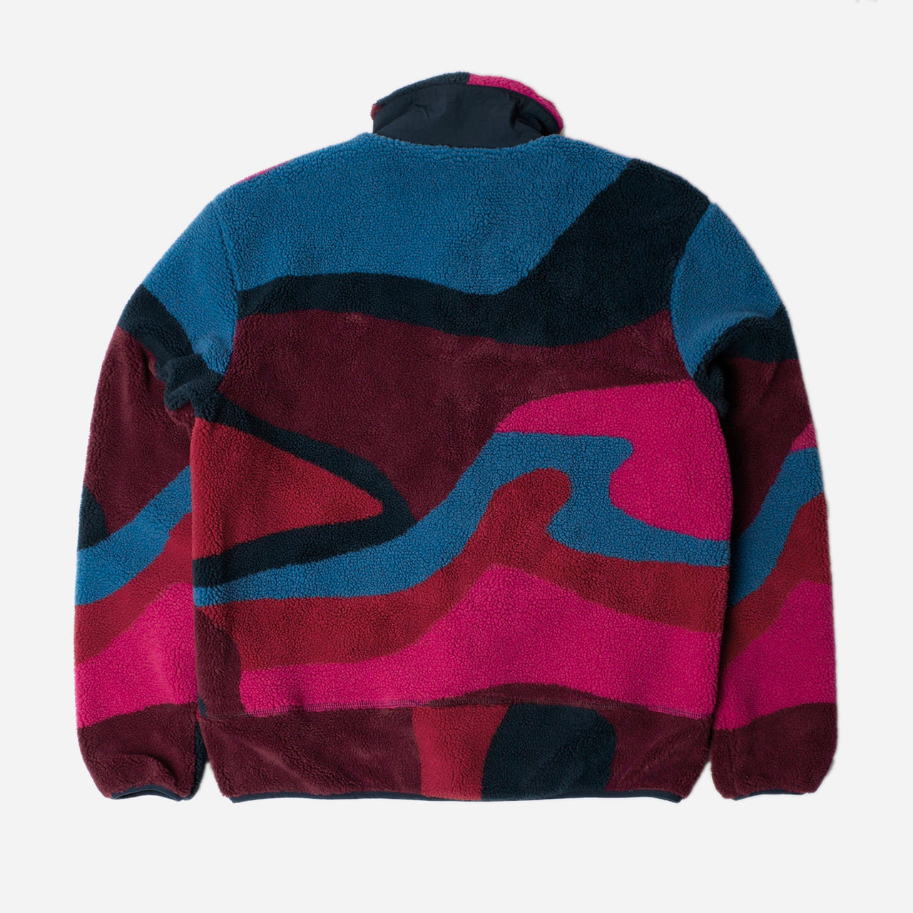 By Parra Full Ftp Booster Polar Fleece Jacket - Red