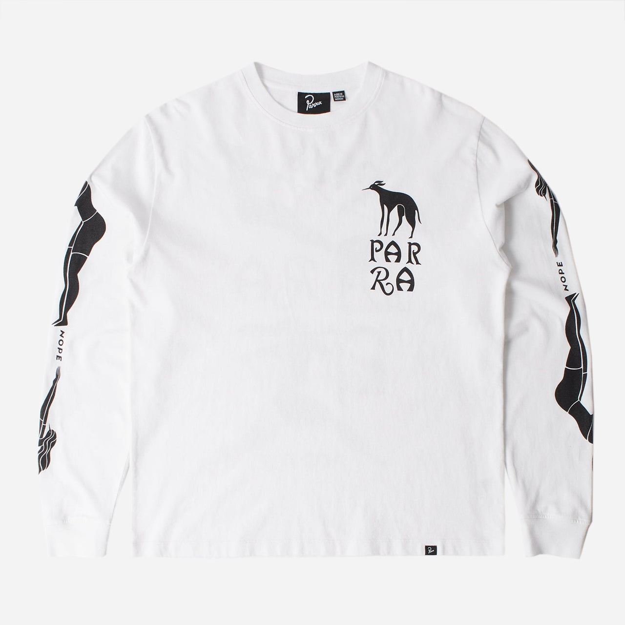 By Parra Dog Training Long Sleeve T-Shirt - White