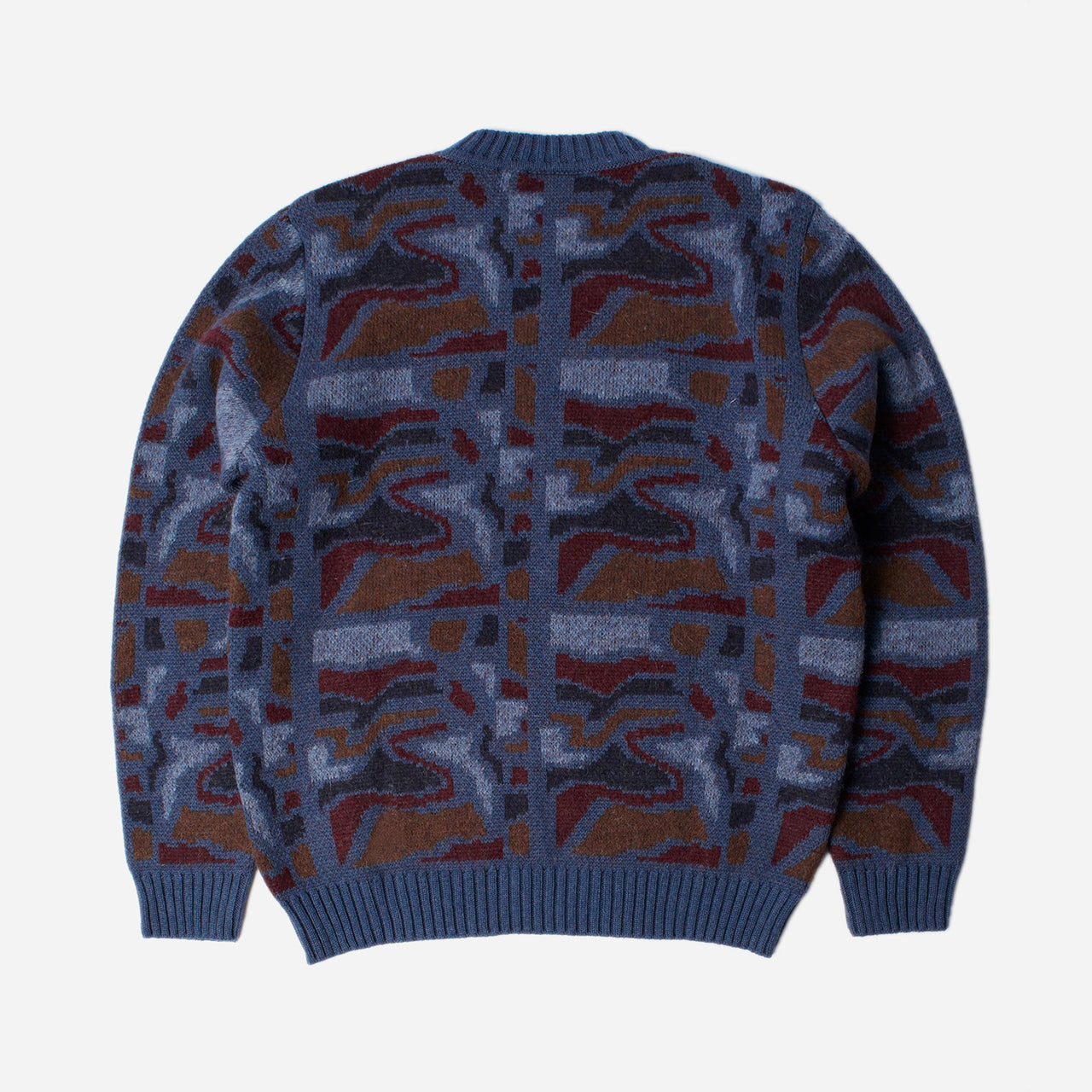 By Parra Repeat Ftp Booster Knitted Pullover - Blue