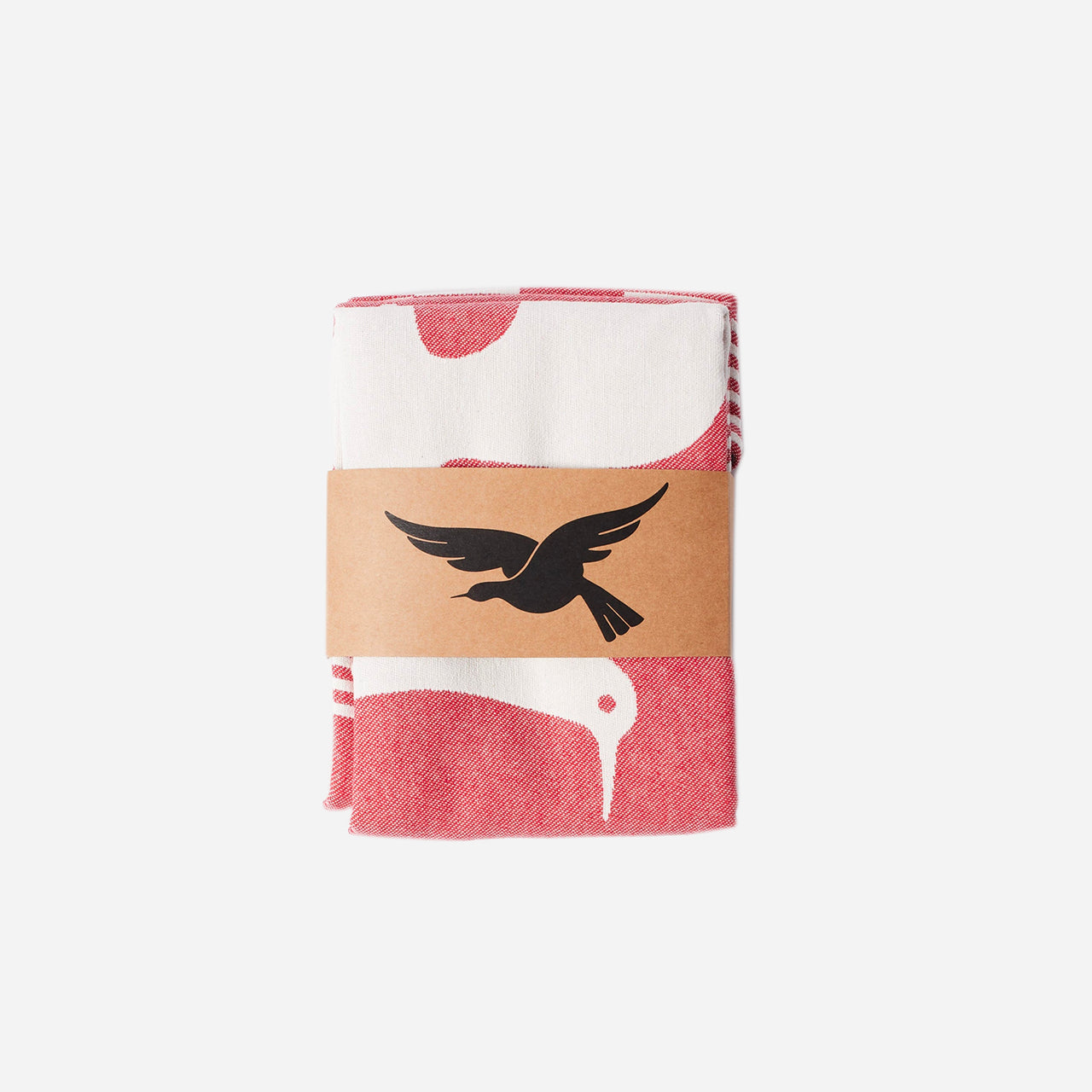 By Parra Infinite Kitchen Bird Towel Set - Red