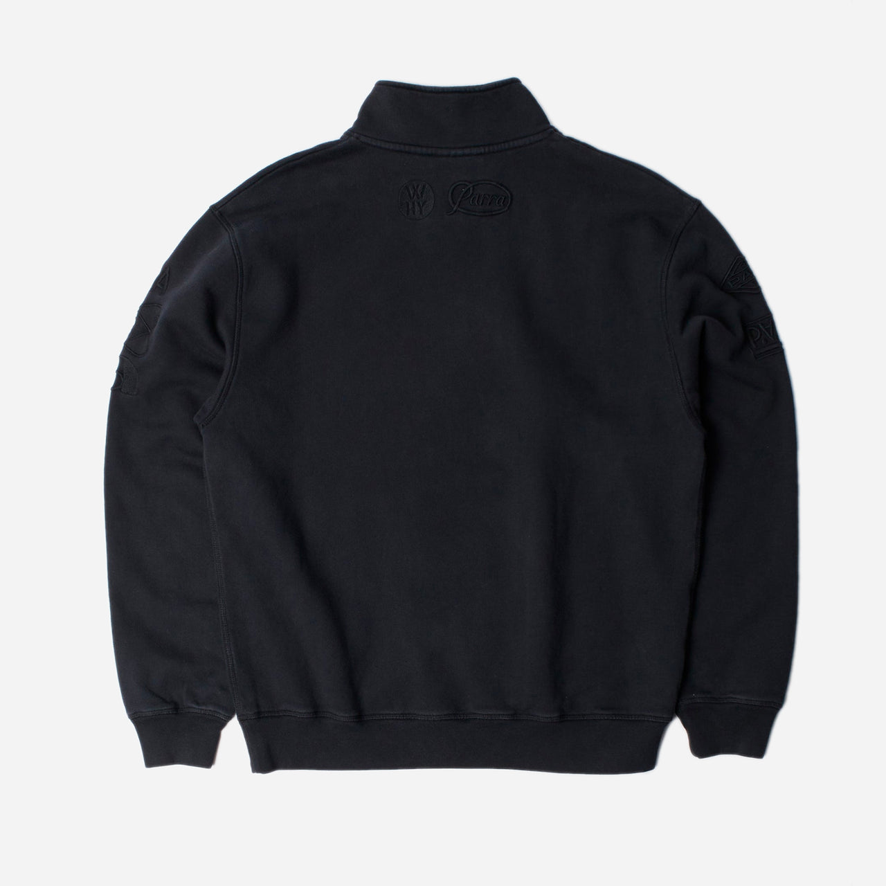 By Parra Media Training Quarter Zip Pullover - Black