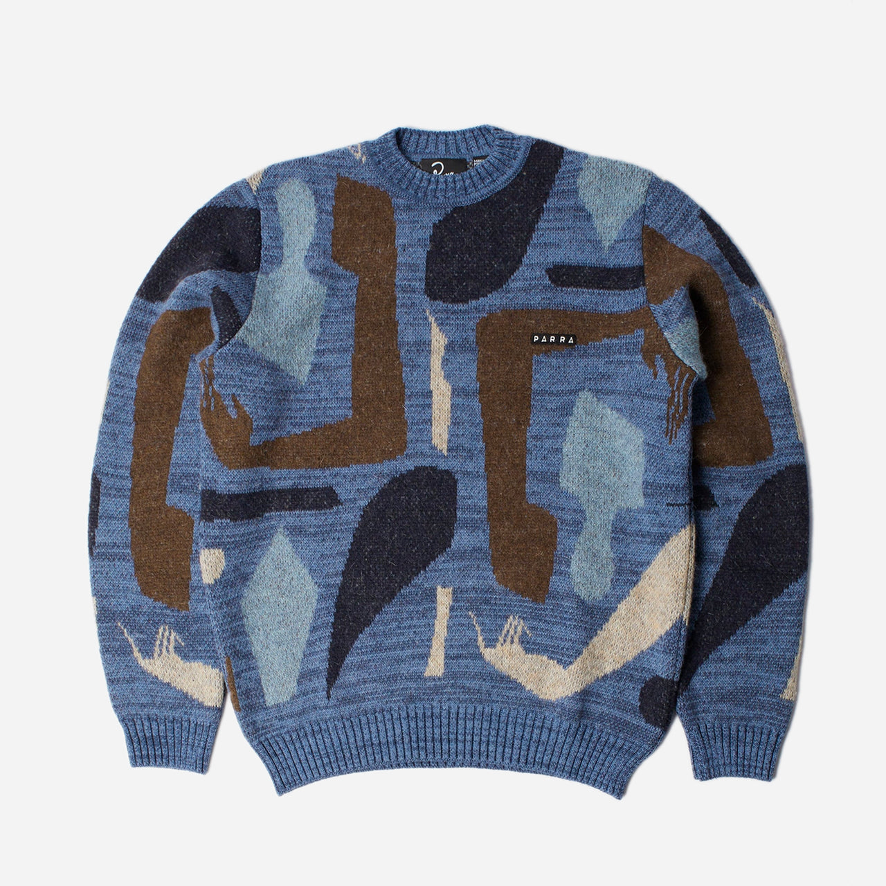 By Parra Detached Knitting Pullover - Blue