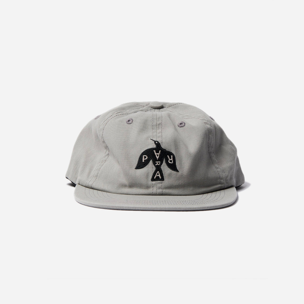 By Parra Crow Logo 6 Panel Hat - Gris