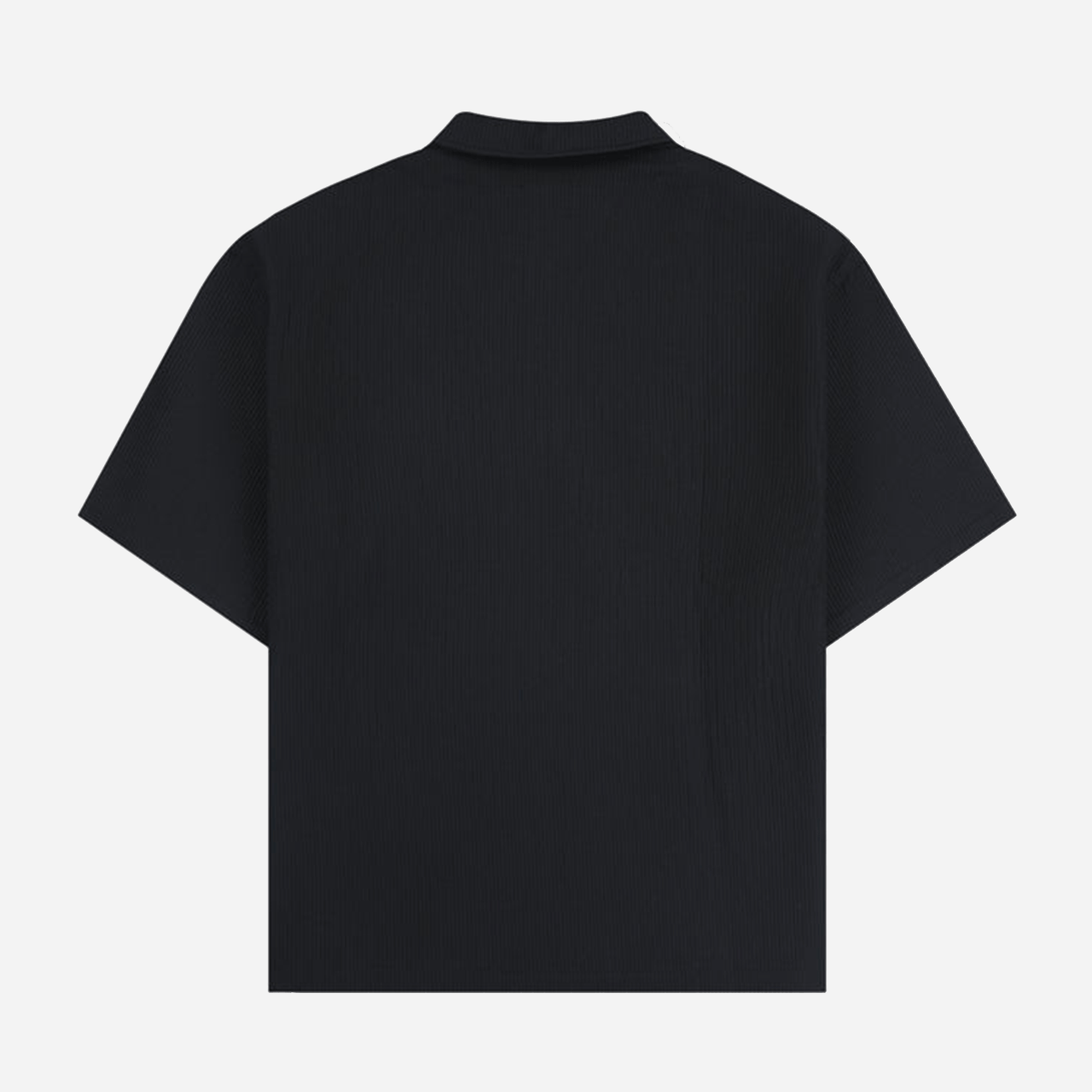 Pleasures Electron Zip Polo - Black