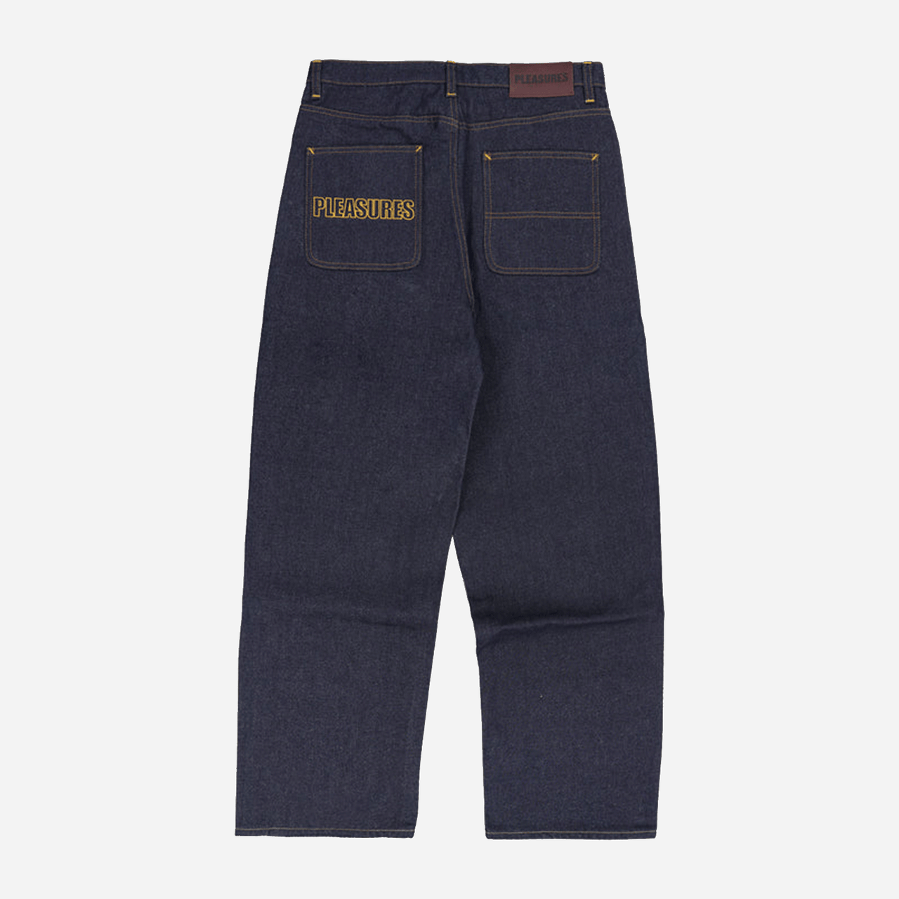 Pleasures Formula Baggy Jeans - Raw Indigo