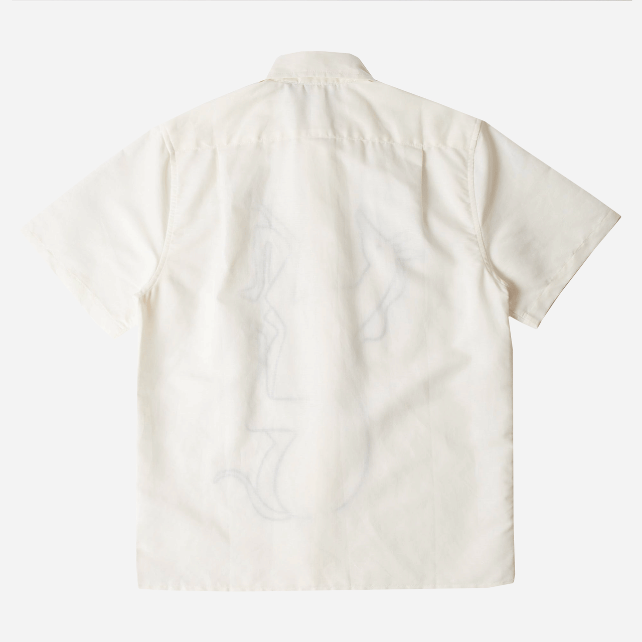 By Parra Vertical Horse Short Sleeve Shirt - Off White