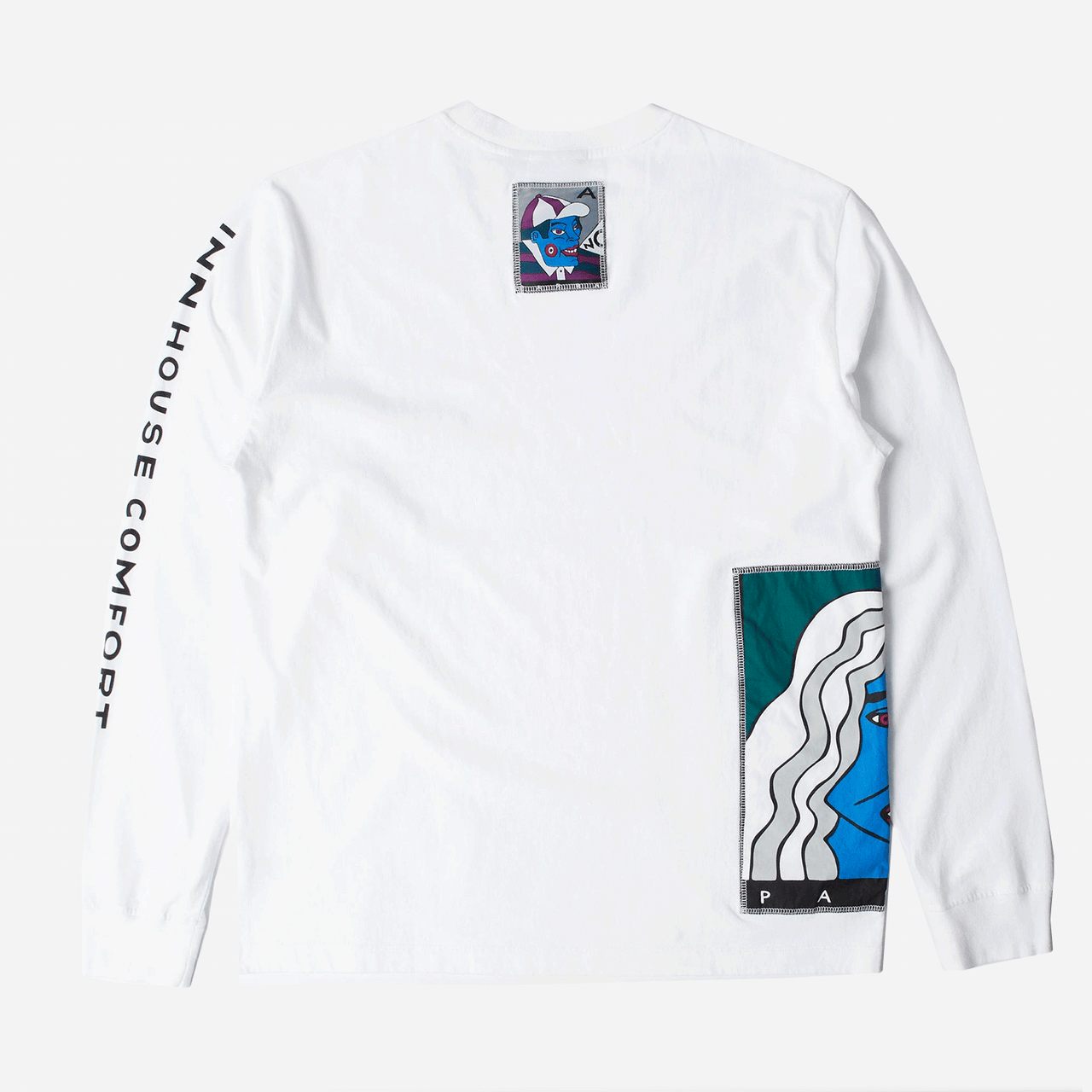 By Parra Your Face Long Sleeve T-Shirt - White