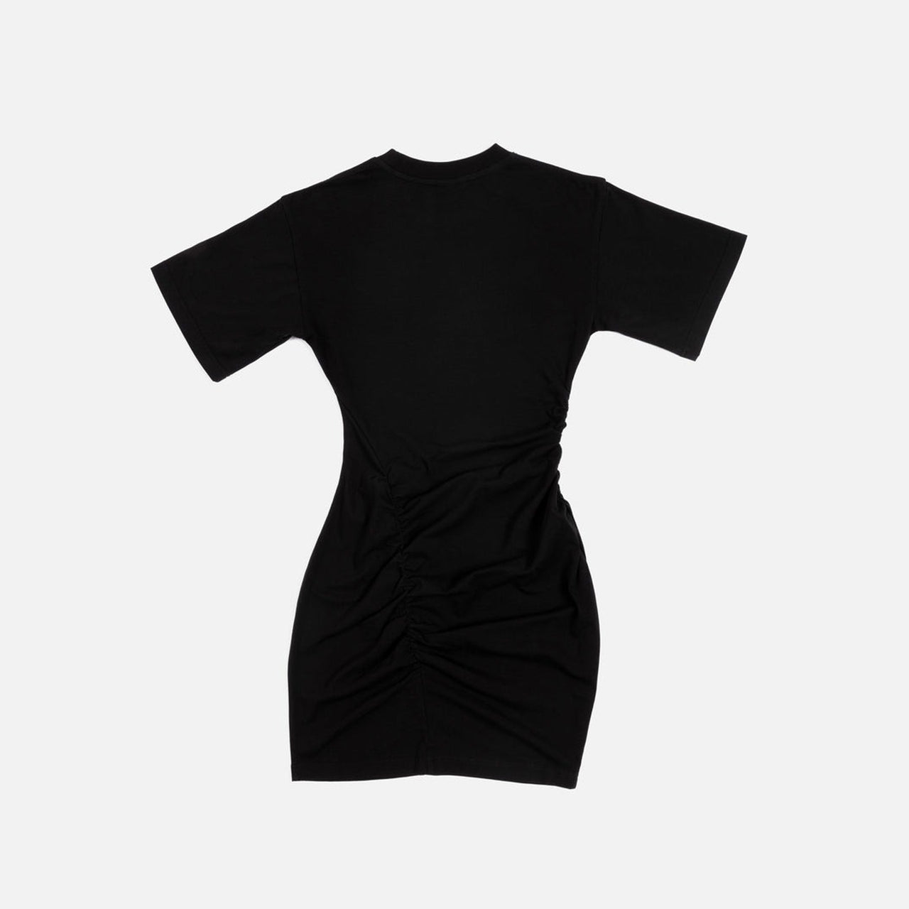 Patta Femme Ruched T-Shirt Dress - Black