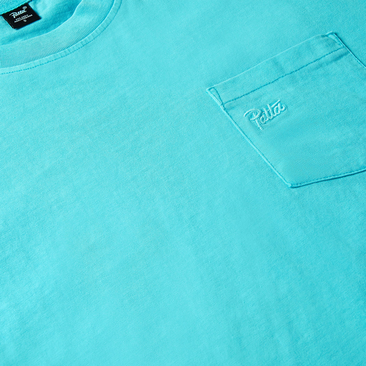 Patta Basic Pocket T-Shirt - Blue Radiance