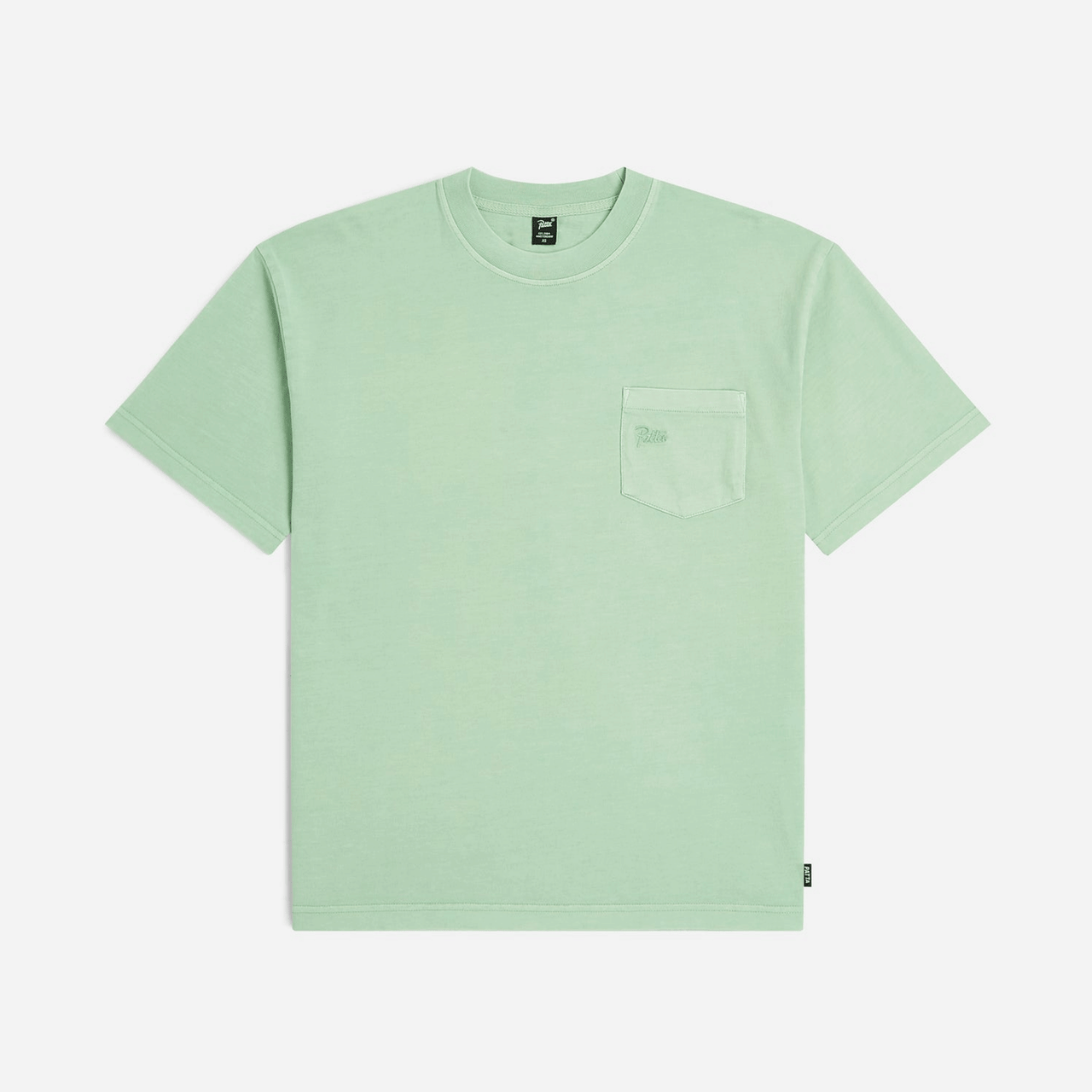 Patta Basic Washed Pocket T-Shirt - Silt Green