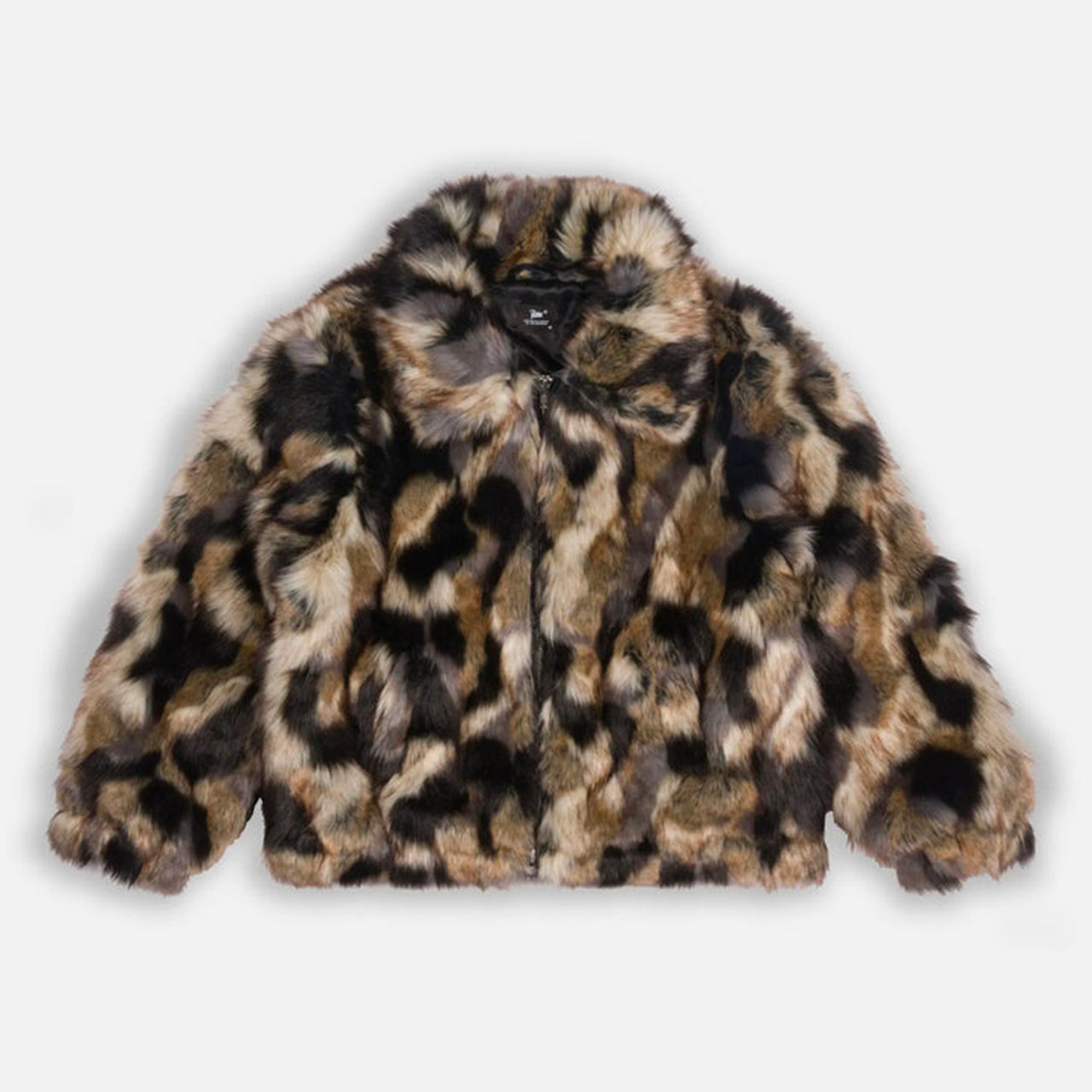 Patta Faux Fur Patchwork Jacket - Multi