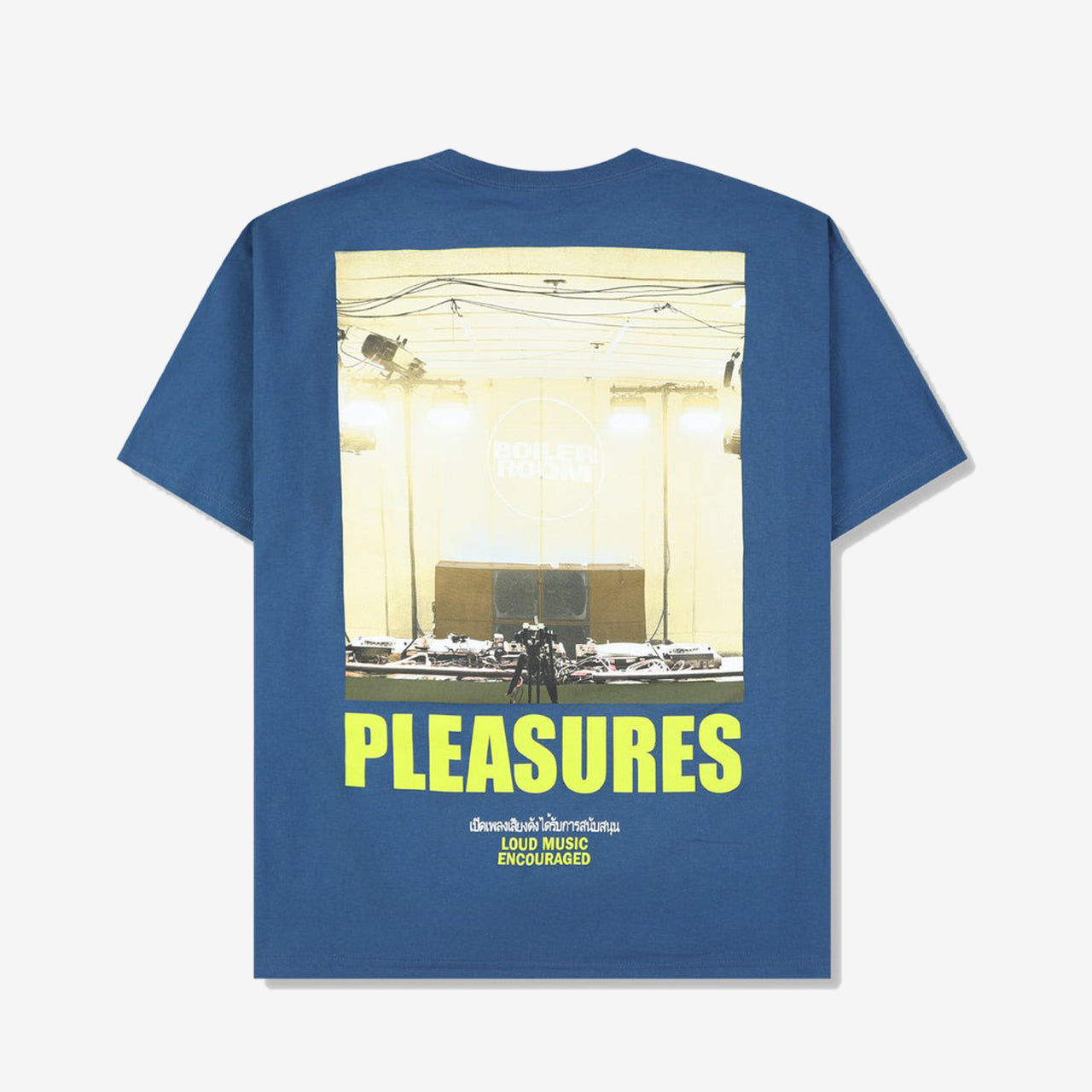Pleasures Turntable T- Shirt - Blue