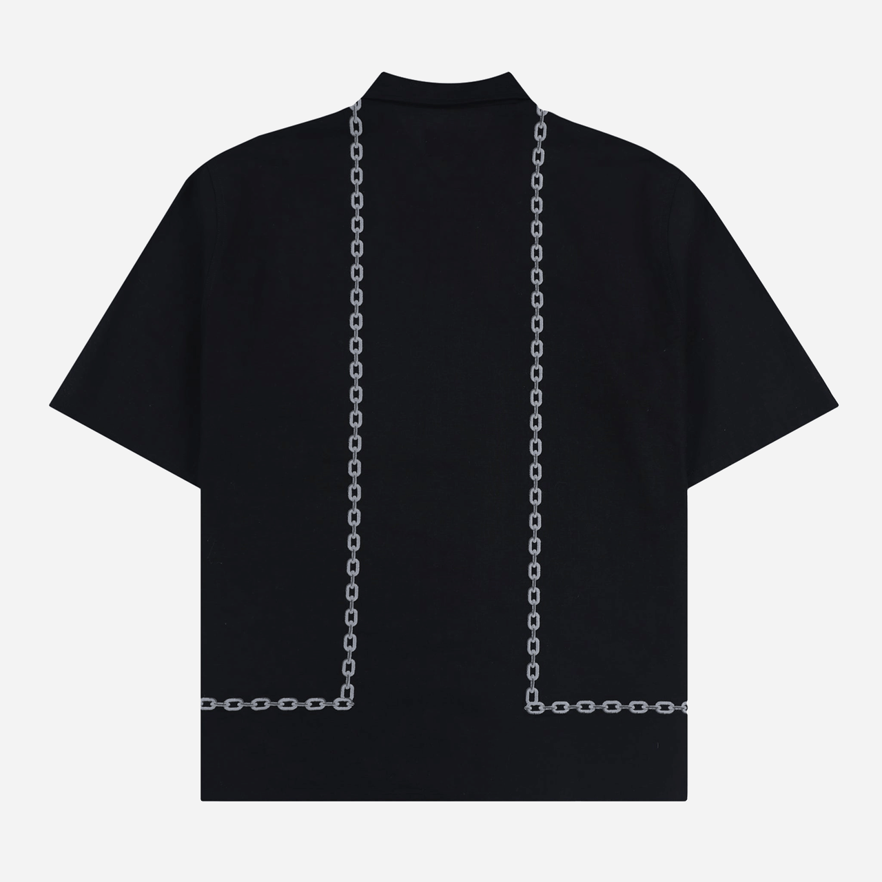 Pleasures Chain Button Up - Black