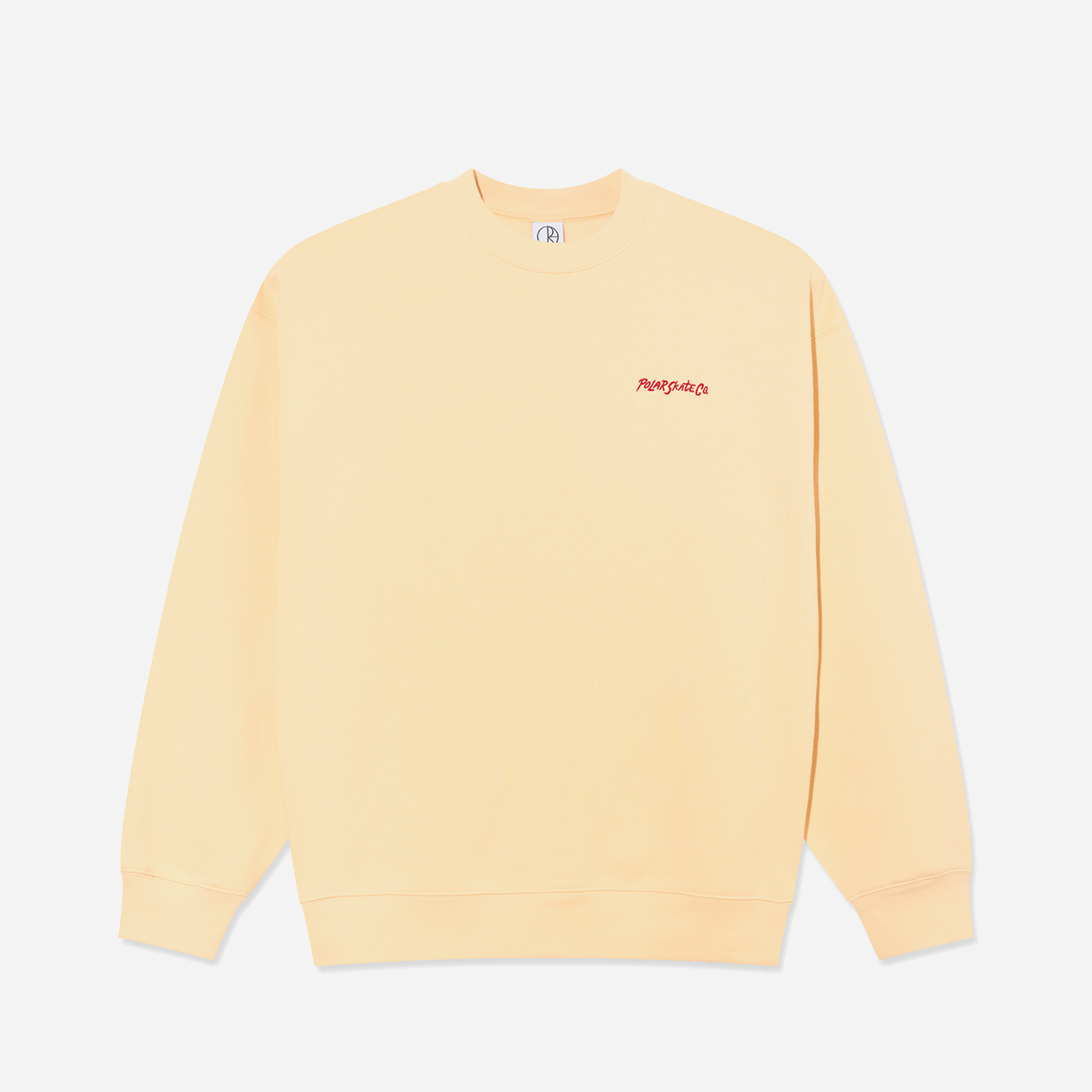 Polar Skate Dave Crewneck - Oatmeal