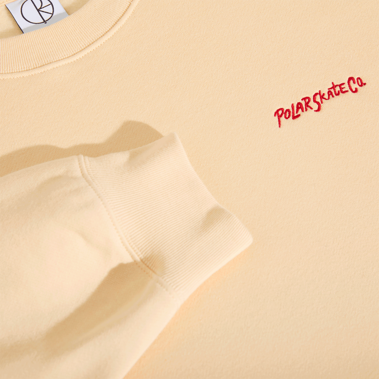 Polar Skate Dave Crewneck - Oatmeal