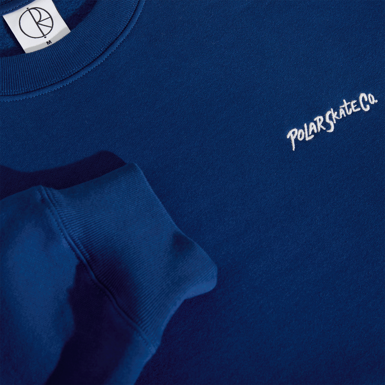 Polar Skate Dave Crewneck - Deep Royal Blue