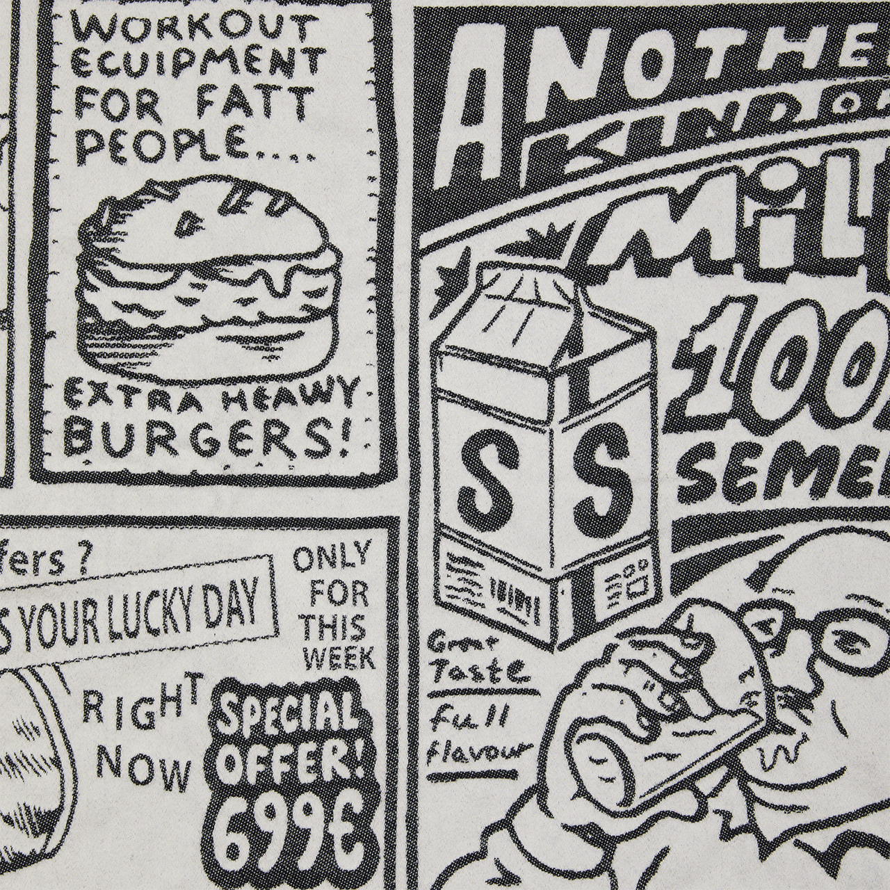 Polar Skate Blanket - Newspaper