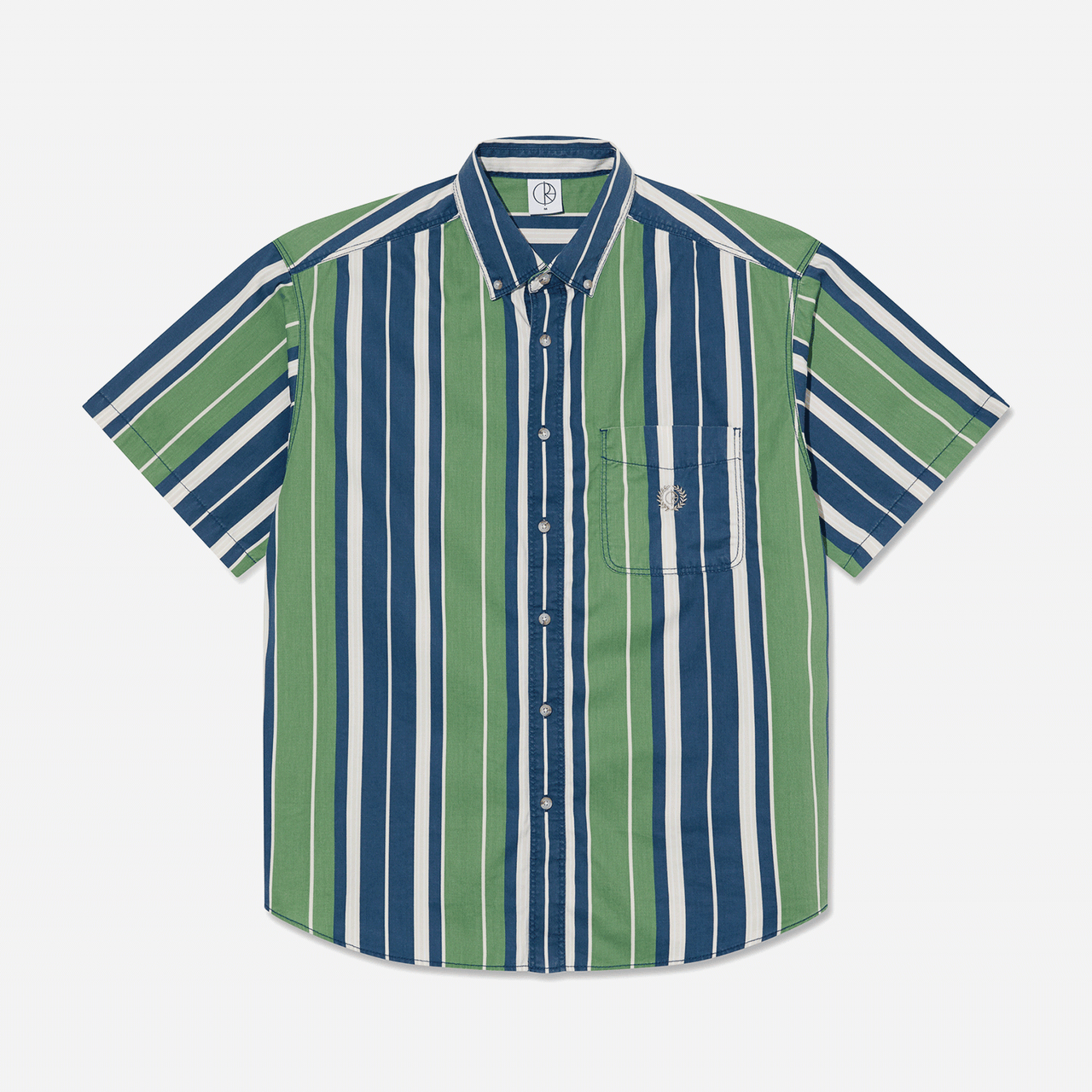 Polar Skate Ted Shirt - Green Blue