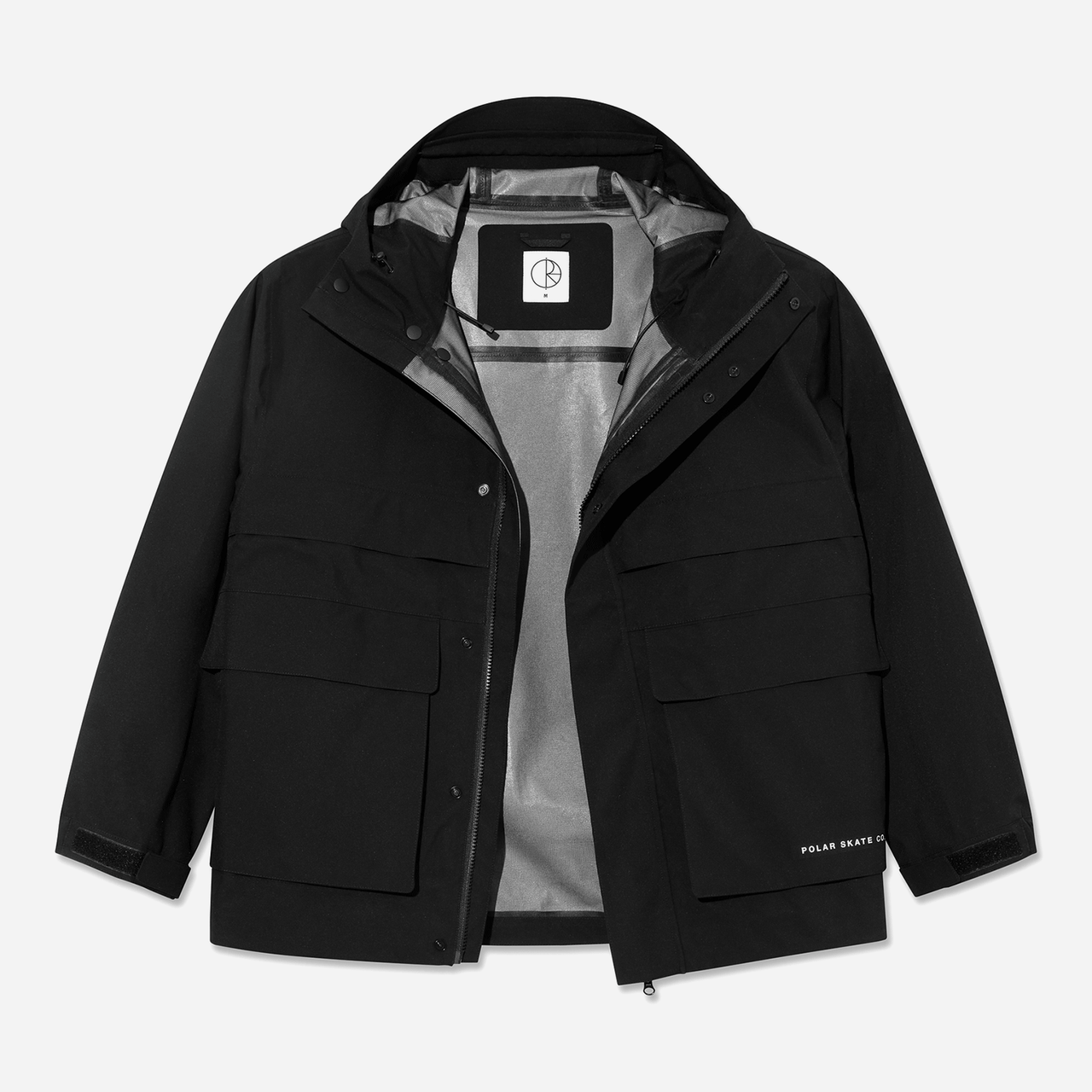 Polar Skate Cargo Shell Jacket - Black