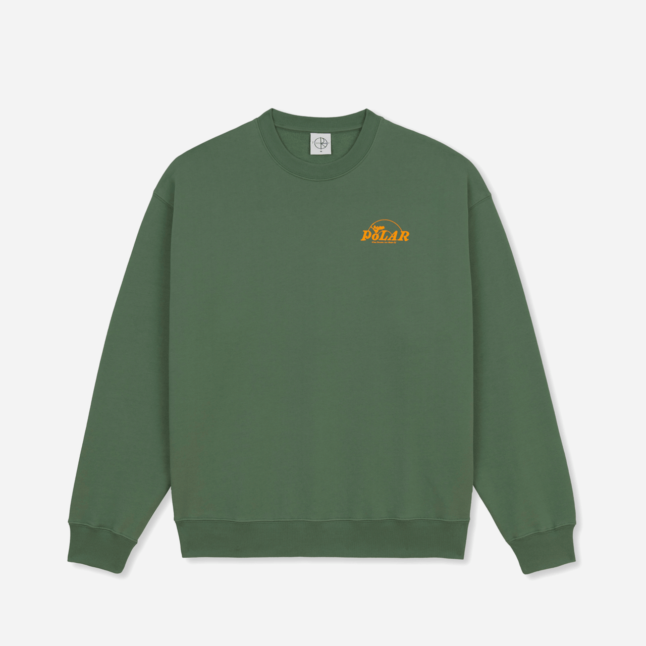 Polar Skate Dave Crewneck / Dreams - Jade Green