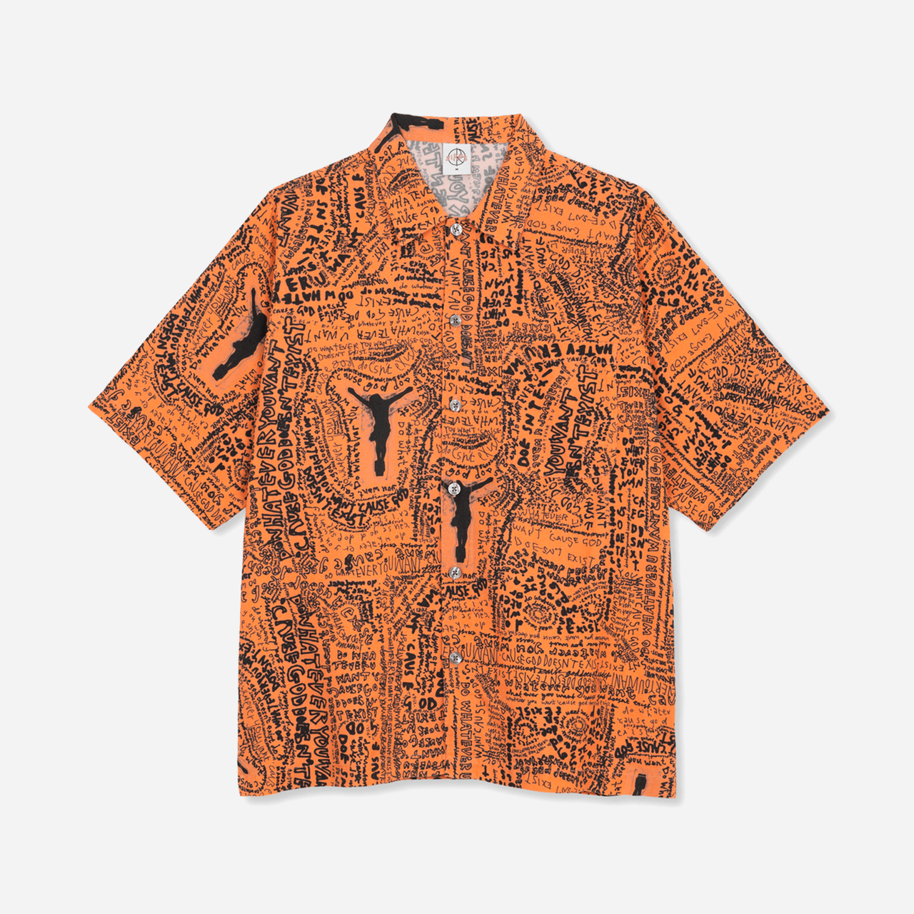 Polar Skate Bowling Shirt / Exist - Orange