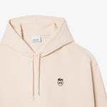 Lacoste Highsnobiety - Double-Faced Piqué Hoodie Eggshell