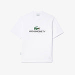 Lacoste Highsnobiety - Logo T-Shirt White